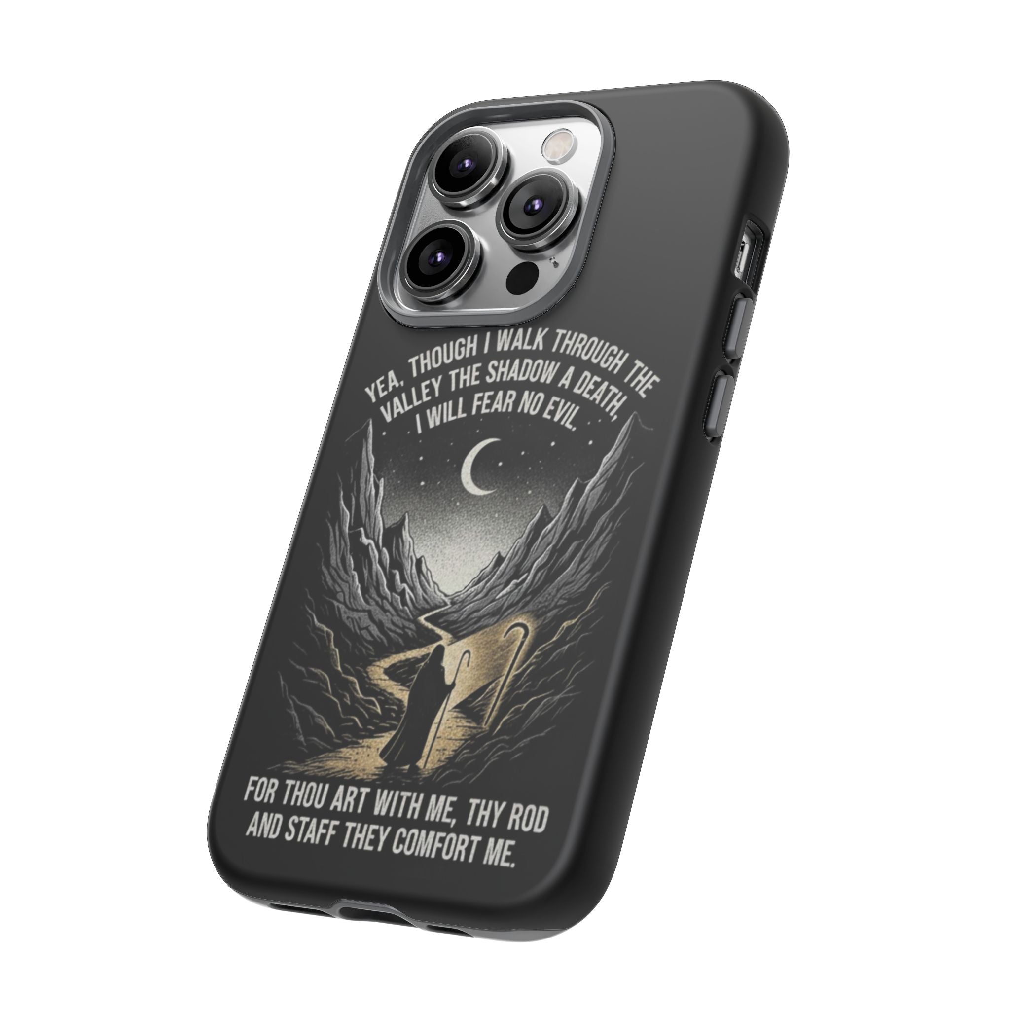 Psalm 23 Shepherd Silhouette phone case | Tough Cases