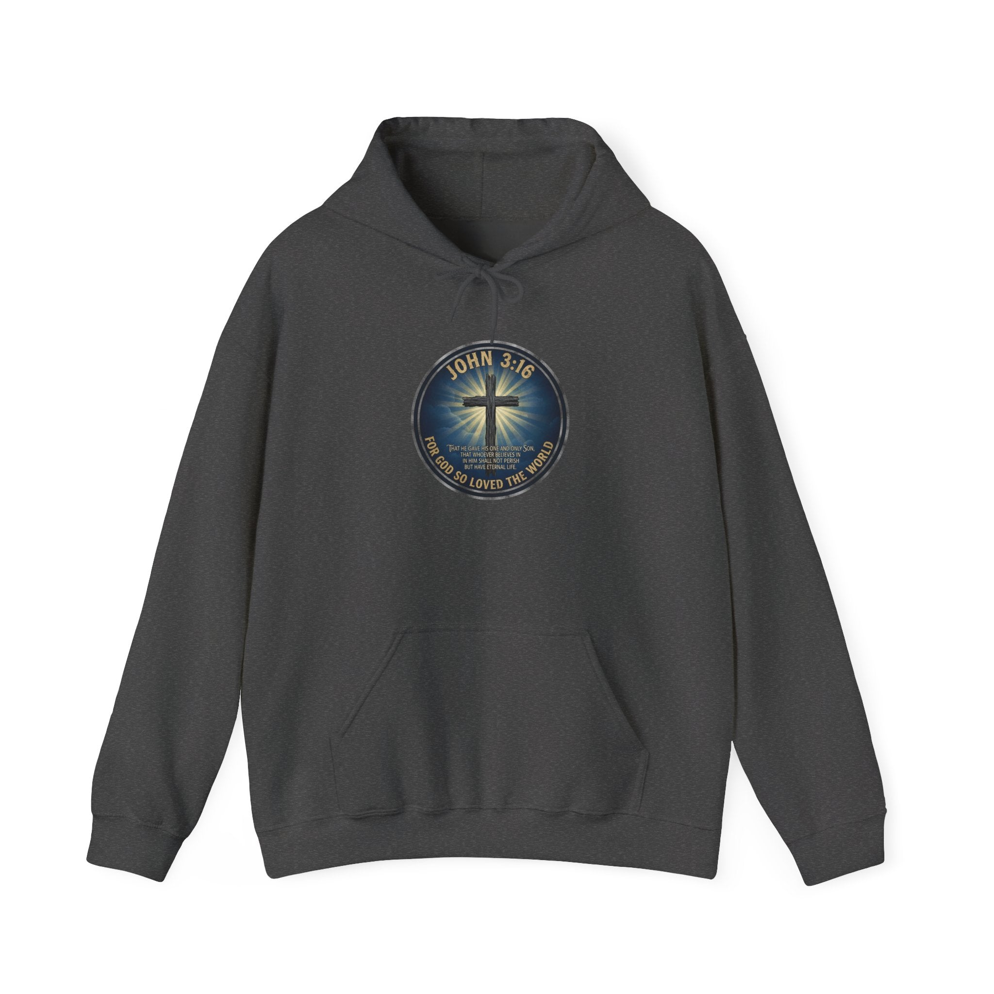 John 3:16 Inspirational Hoodie