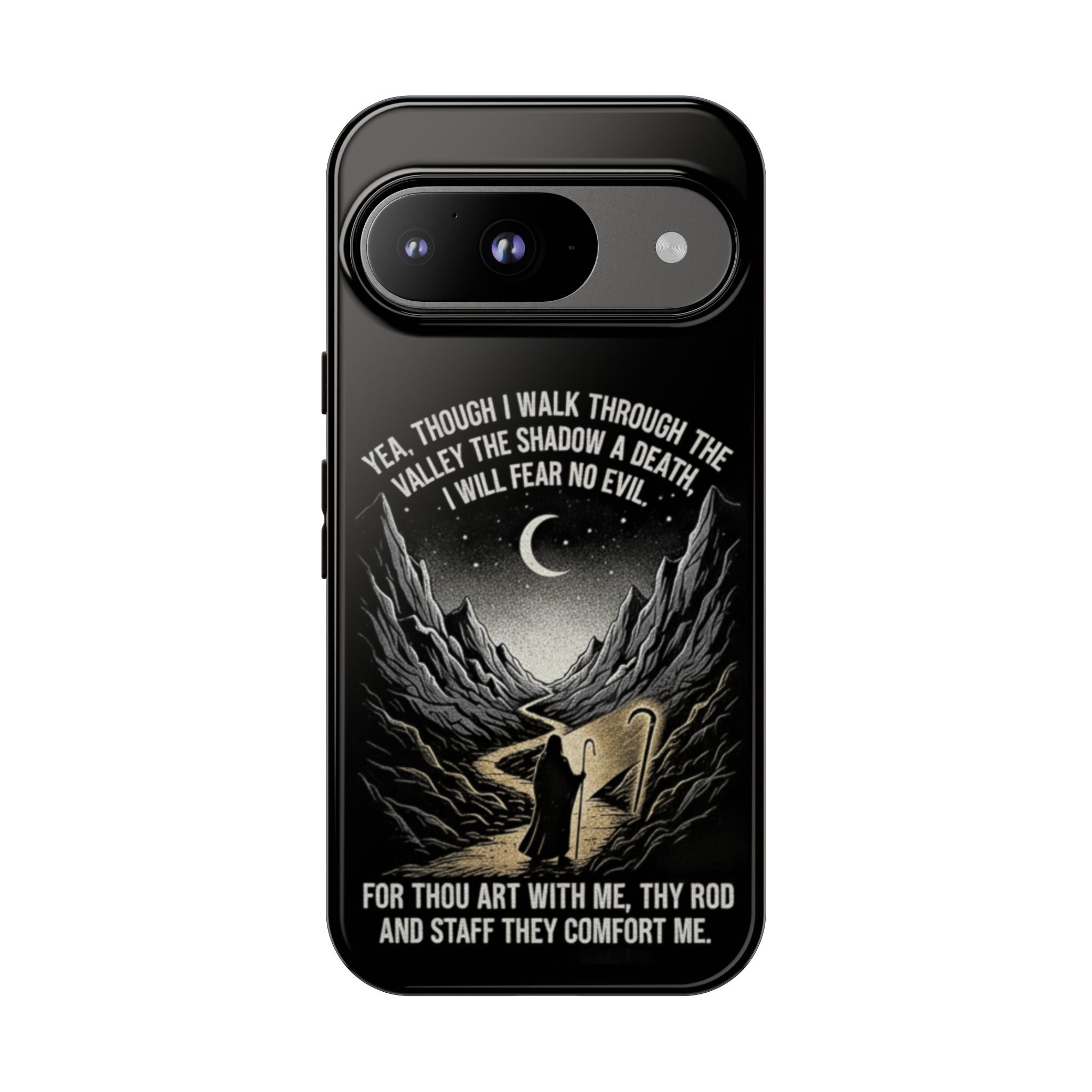 Psalm 23 Shepherd Silhouette phone case | Tough Cases