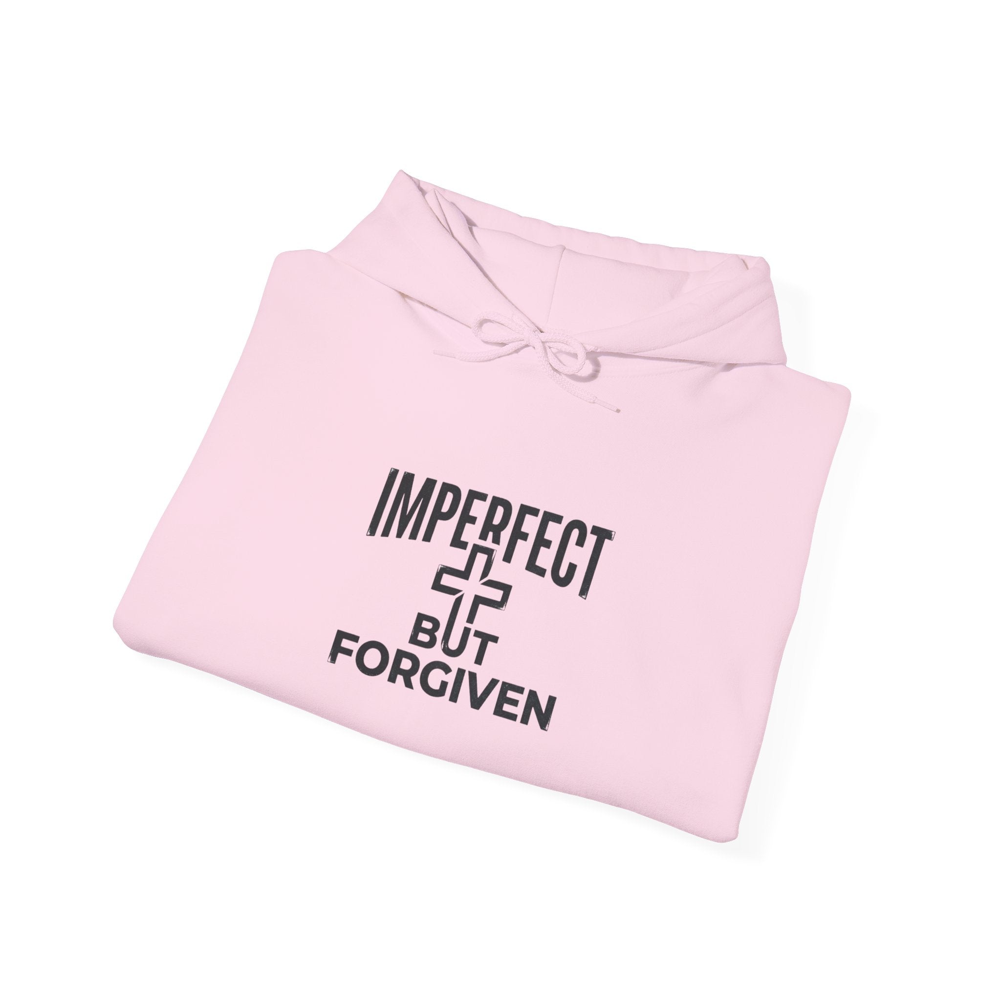 Imperfect But Forgiven Hoodie — Christian Faith hoodie