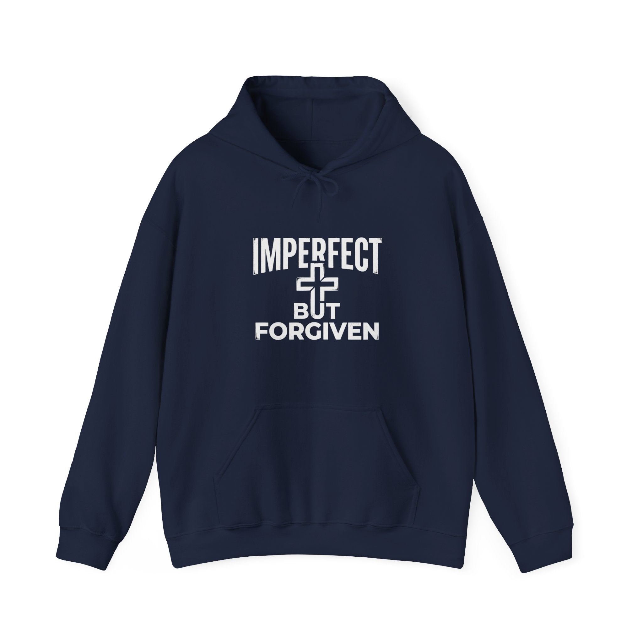 Imperfect But Forgiven Hoodie – Christian Faith Hoodie