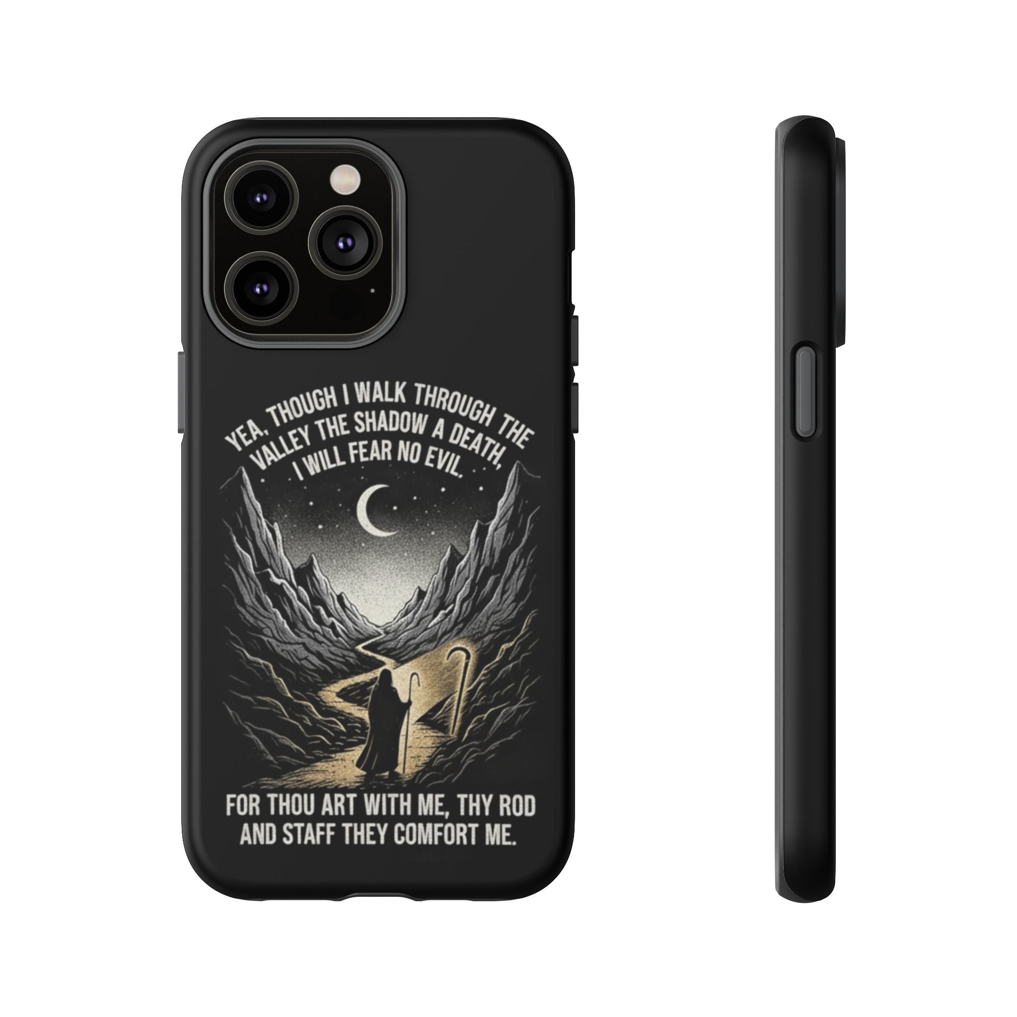 Psalm 23 Shepherd Silhouette phone case | Tough Cases