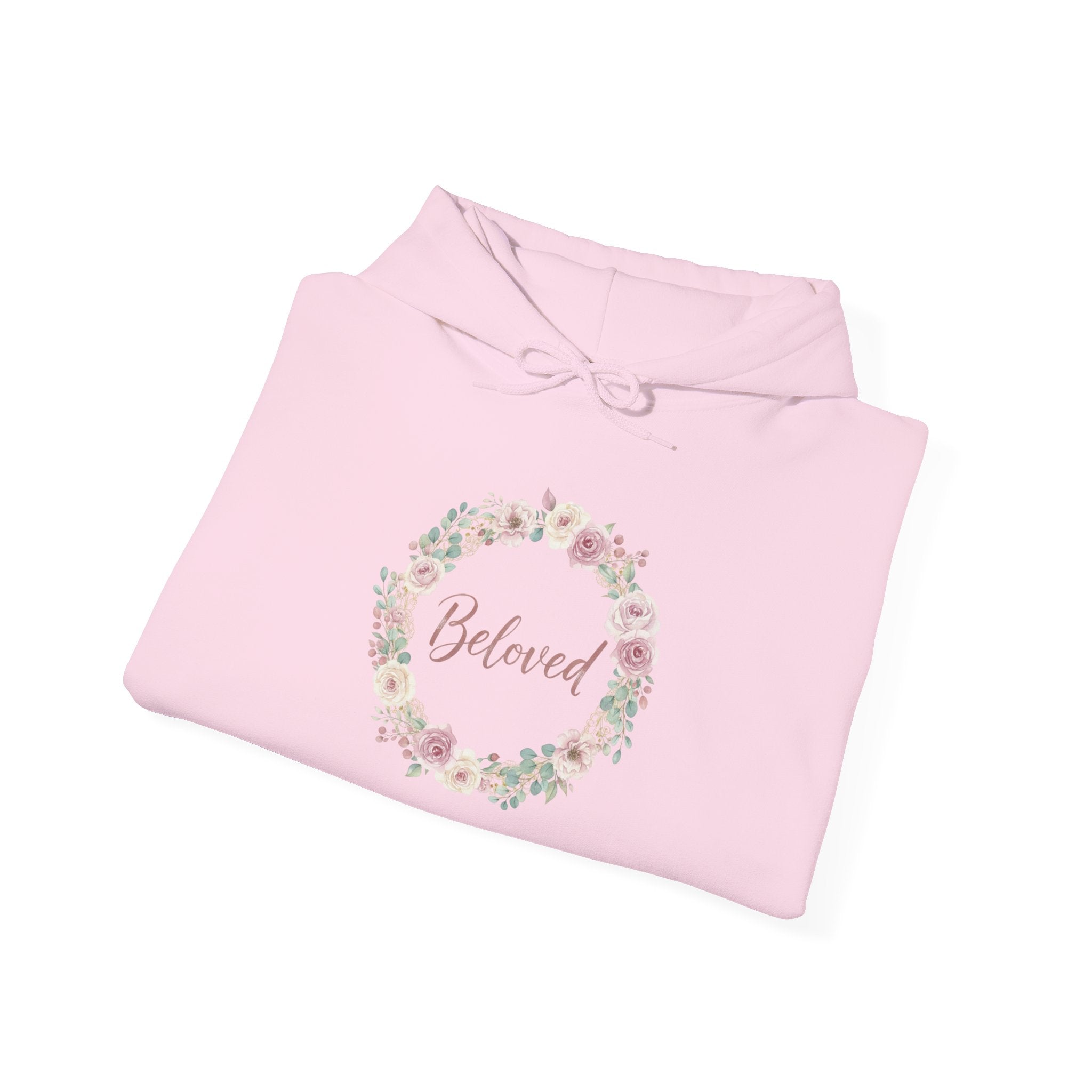 Beloved Floral Wreath Hoodie USA