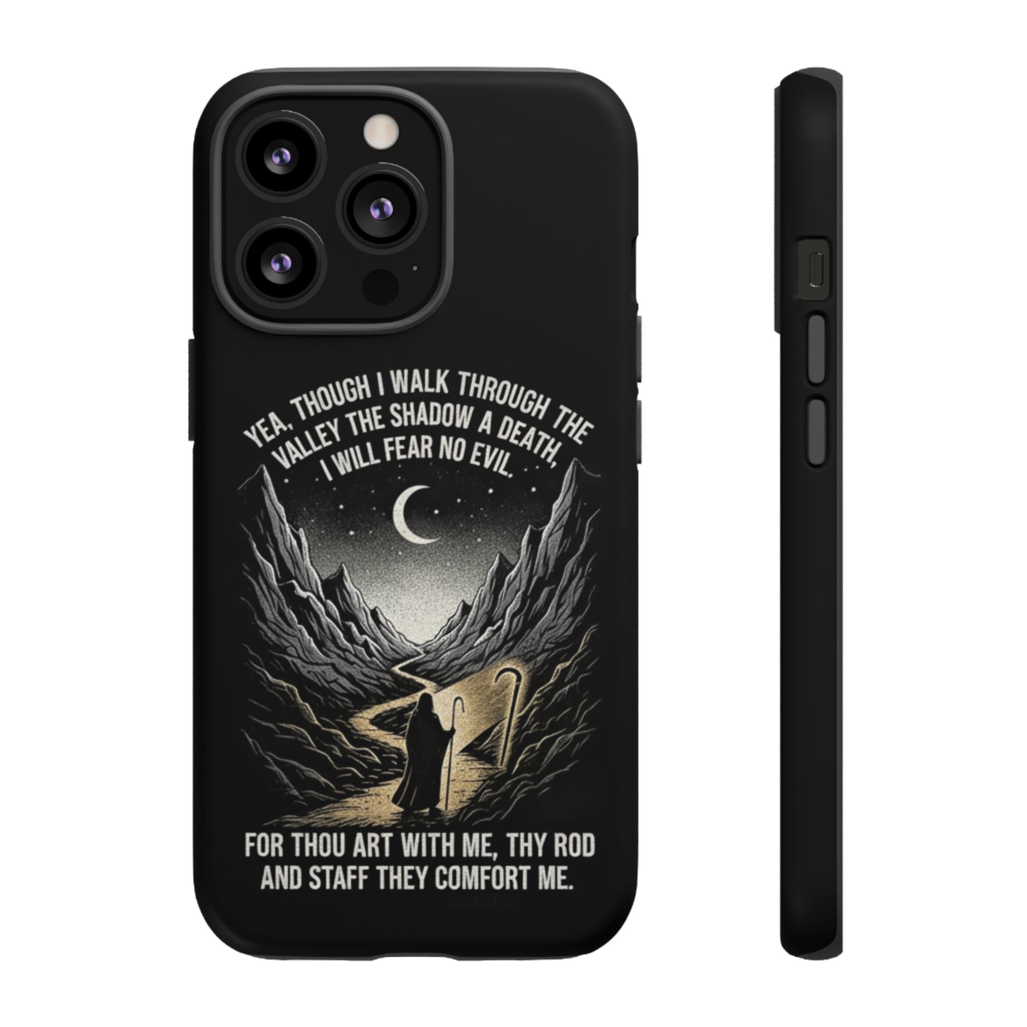 Psalm 23 Shepherd Silhouette phone case | Tough Cases