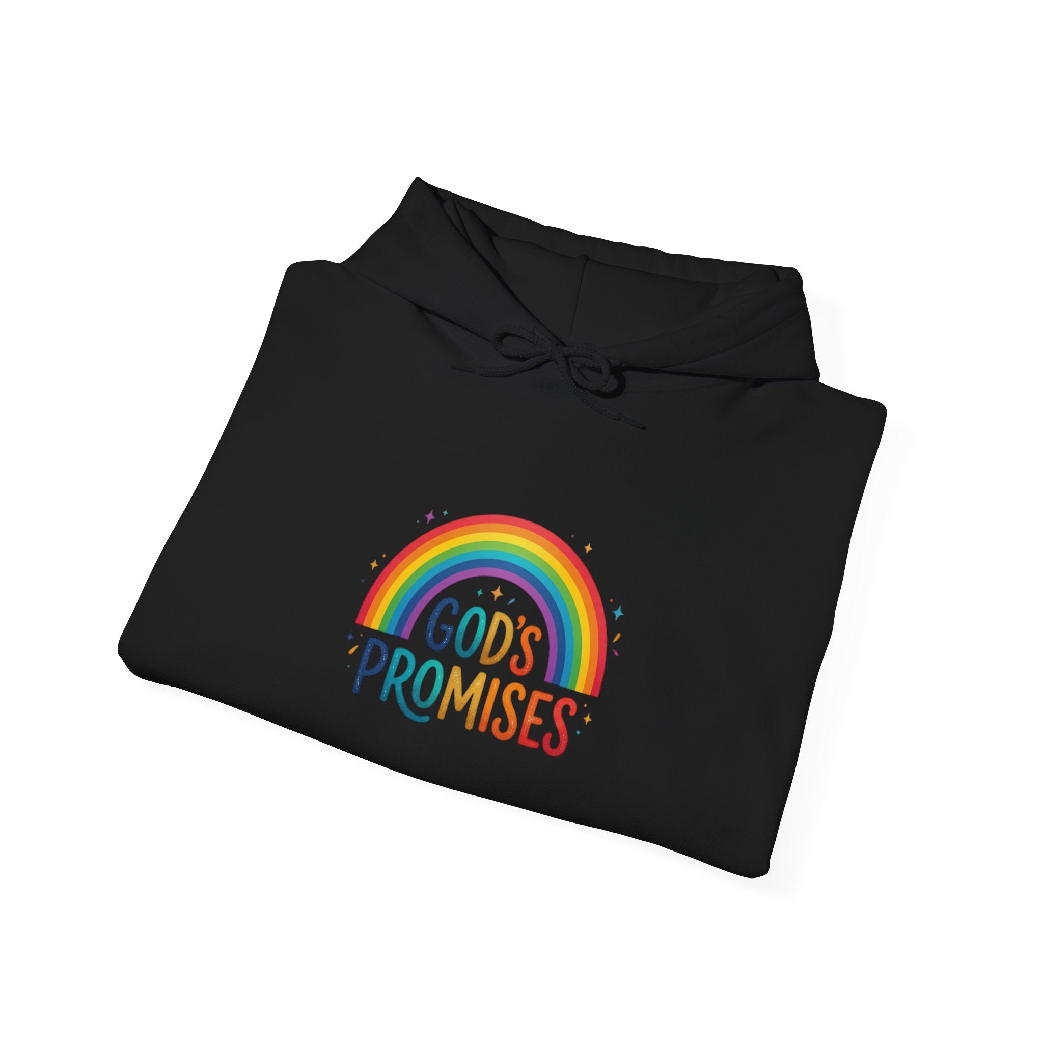 "God's Promises" Rainbow Christian Hoodie