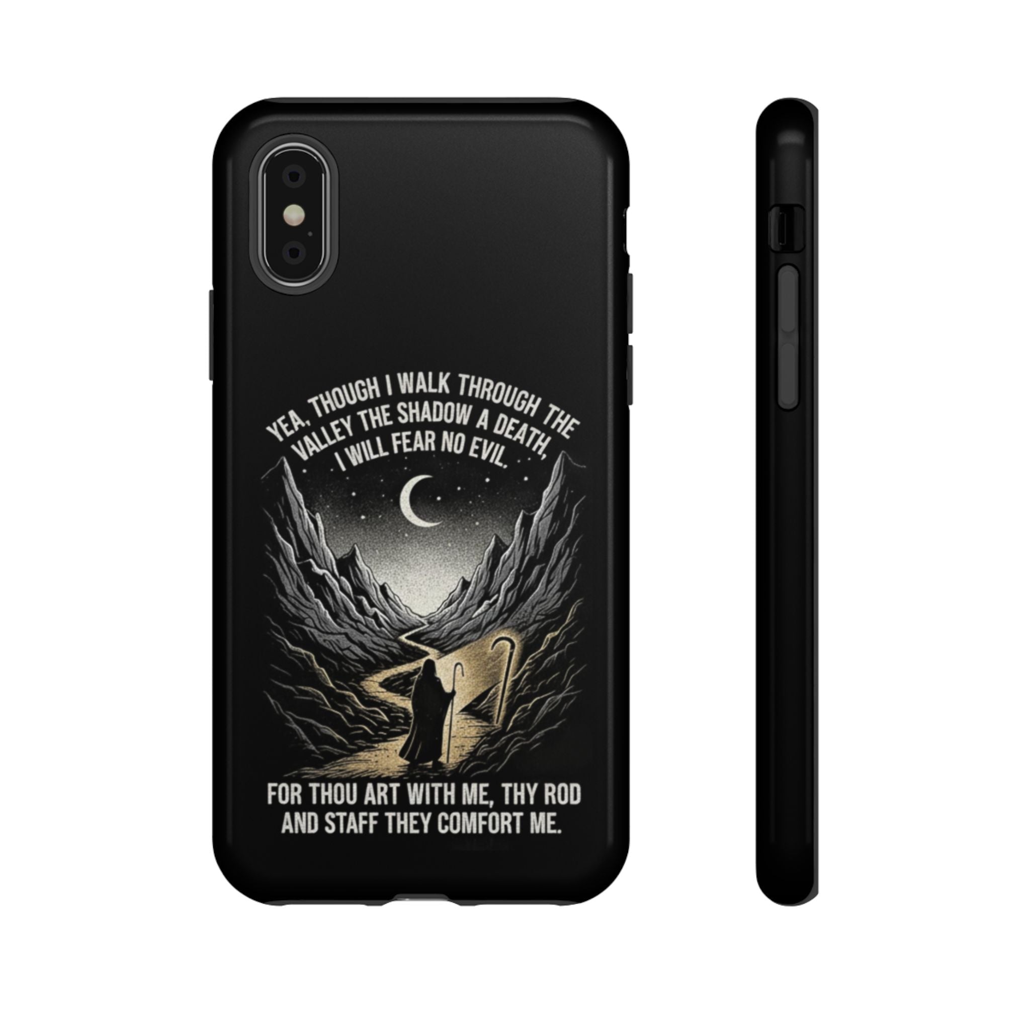 Psalm 23 Shepherd Silhouette phone case | Tough Cases