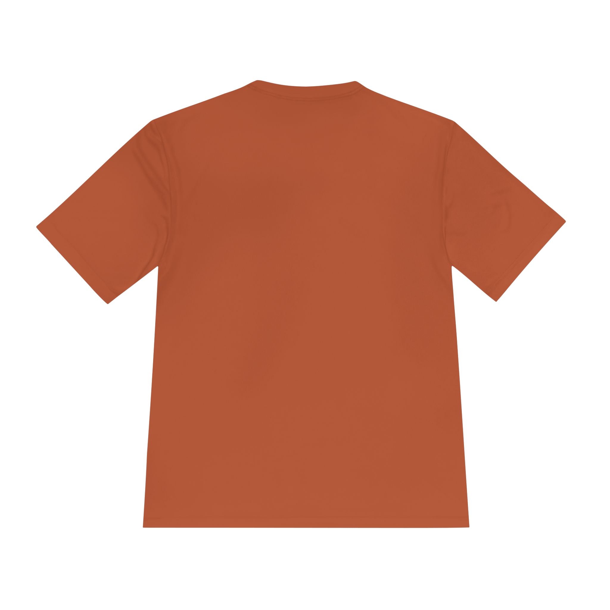 Moisture-Wicking Tee — Minimal "Just Play" Athletic Shirt