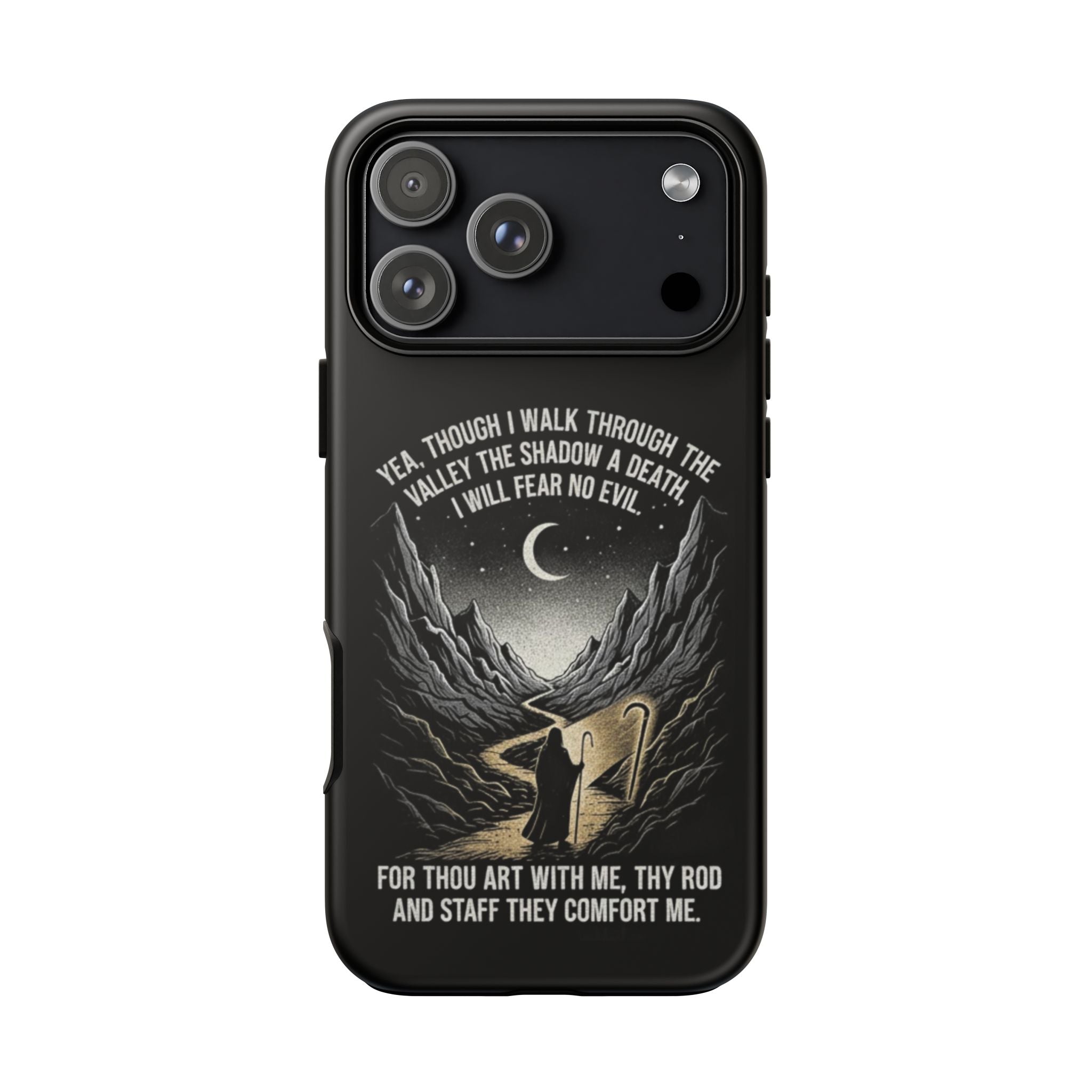 Psalm 23 Shepherd Silhouette phone case | Tough Cases