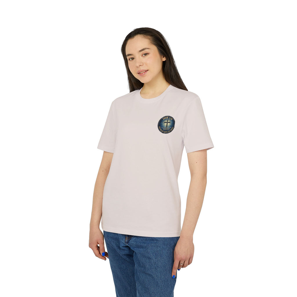 John 3:16 Cross T-shirt | Christian Faith Scripture Tee