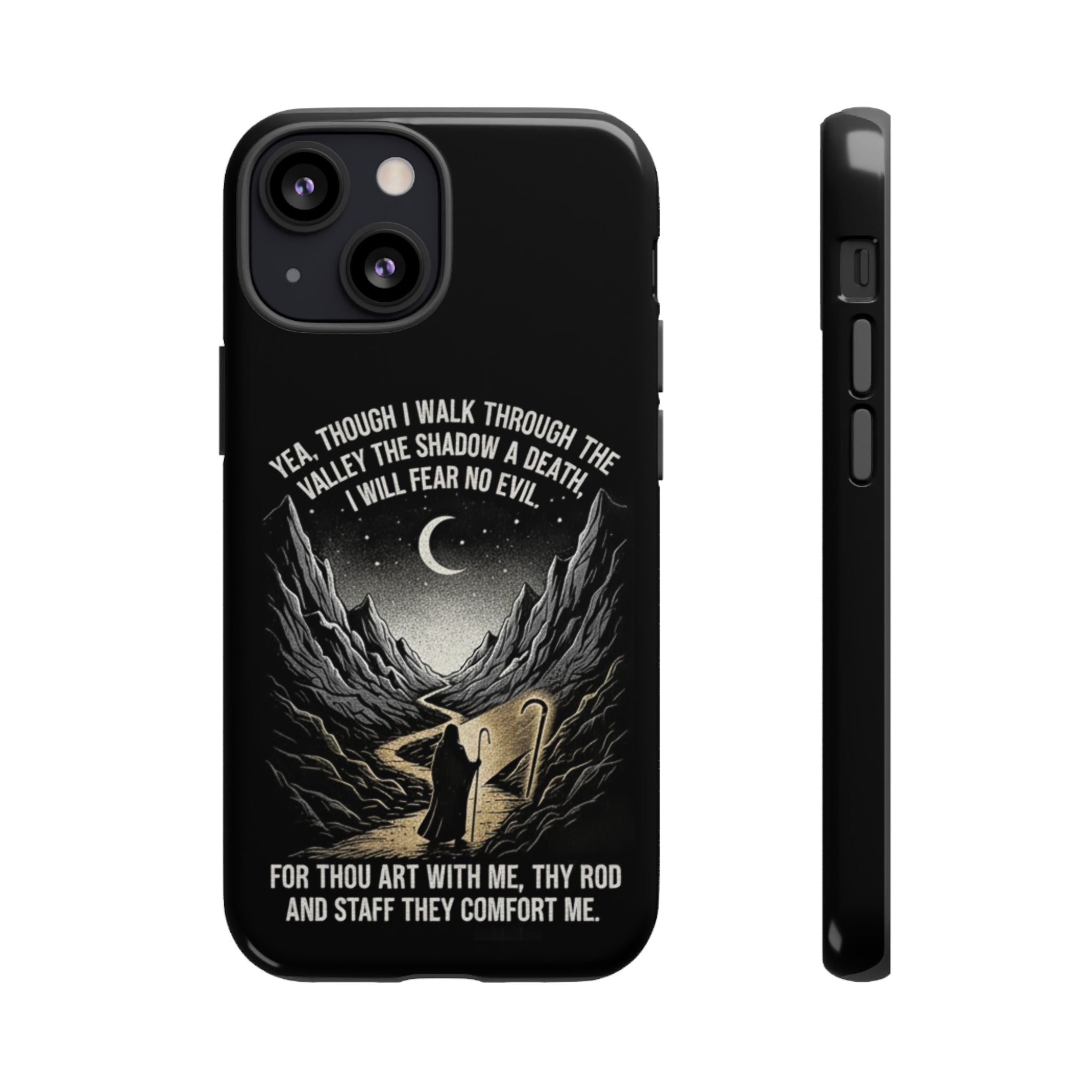 Psalm 23 Shepherd Silhouette phone case | Tough Cases