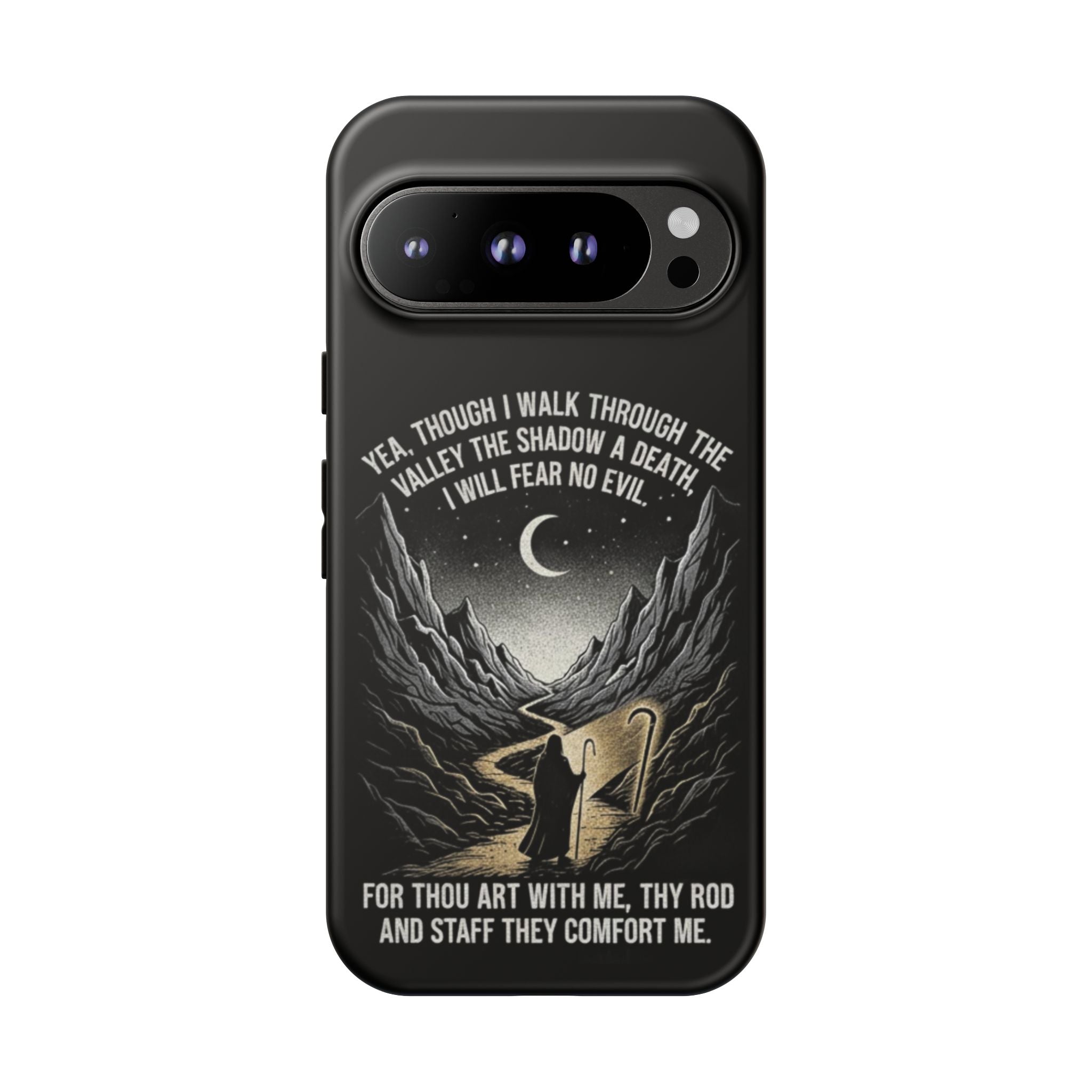 Psalm 23 Shepherd Silhouette phone case | Tough Cases