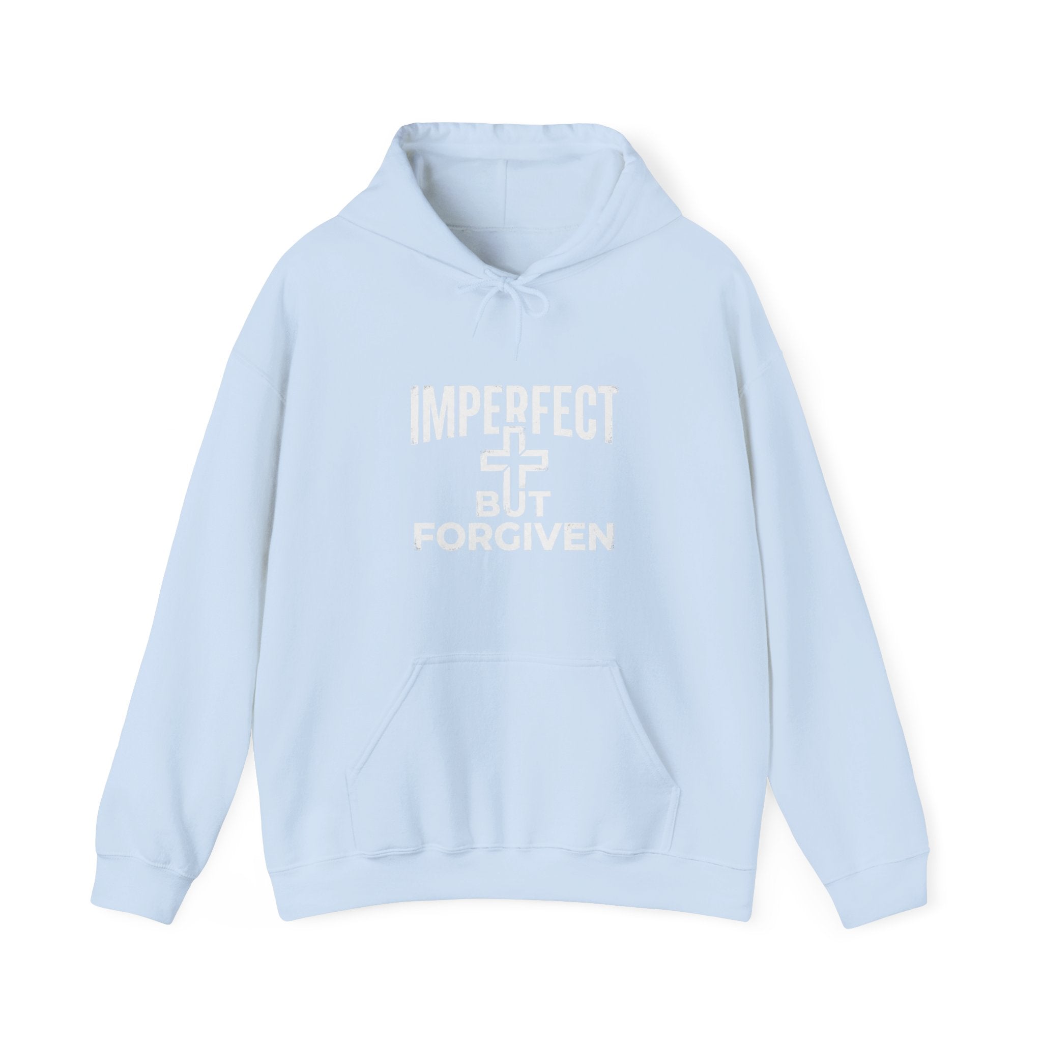 Imperfect But Forgiven Hoodie – Christian Faith Hoodie