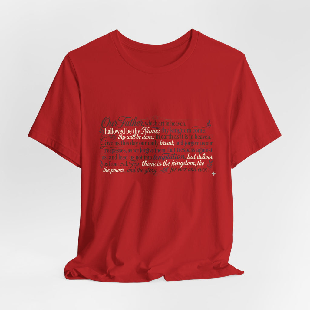 Our Father Prayer T-Shirt - Lord's Prayer Tee