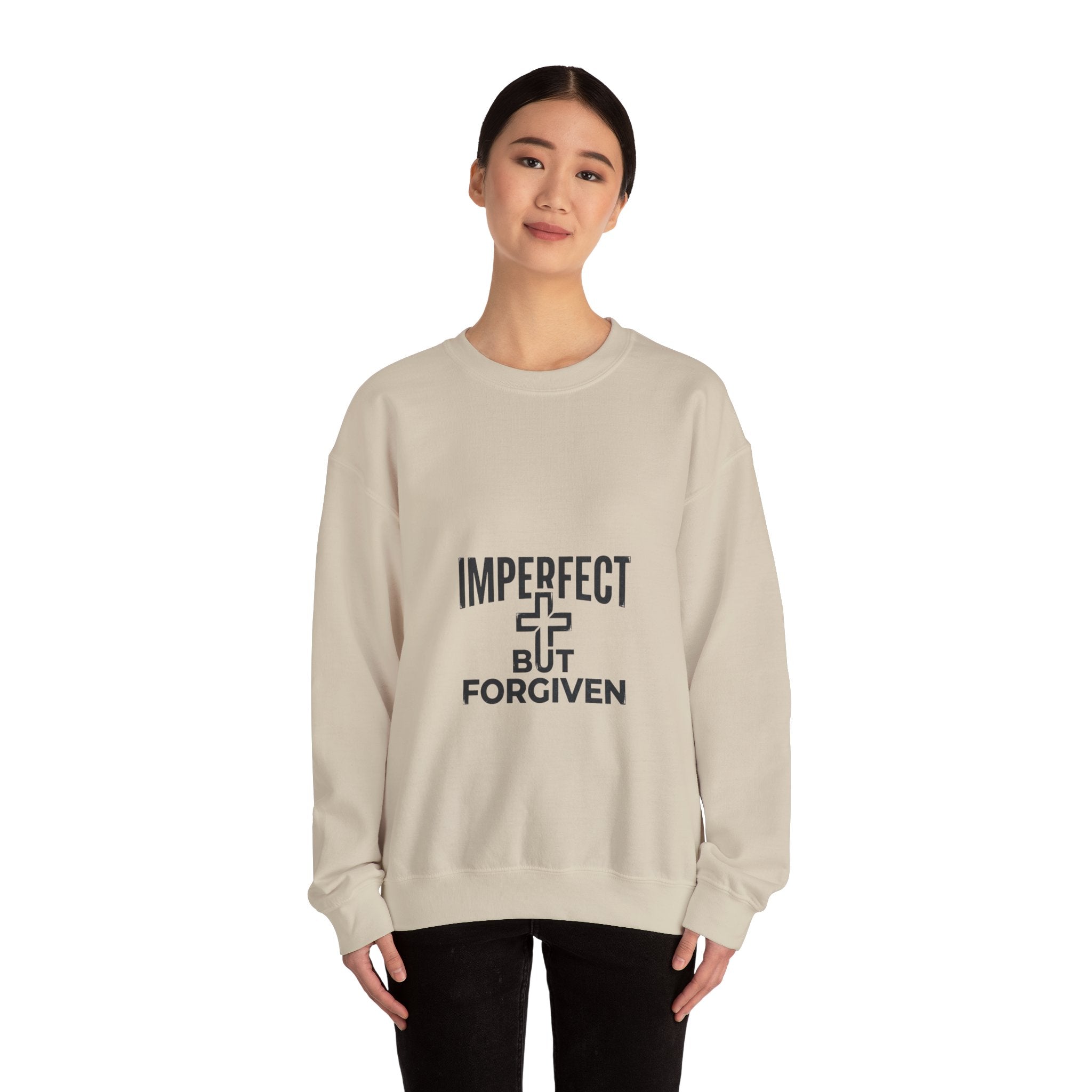 Imperfect But Forgiven sweatshirt | Faith Christian crewneck