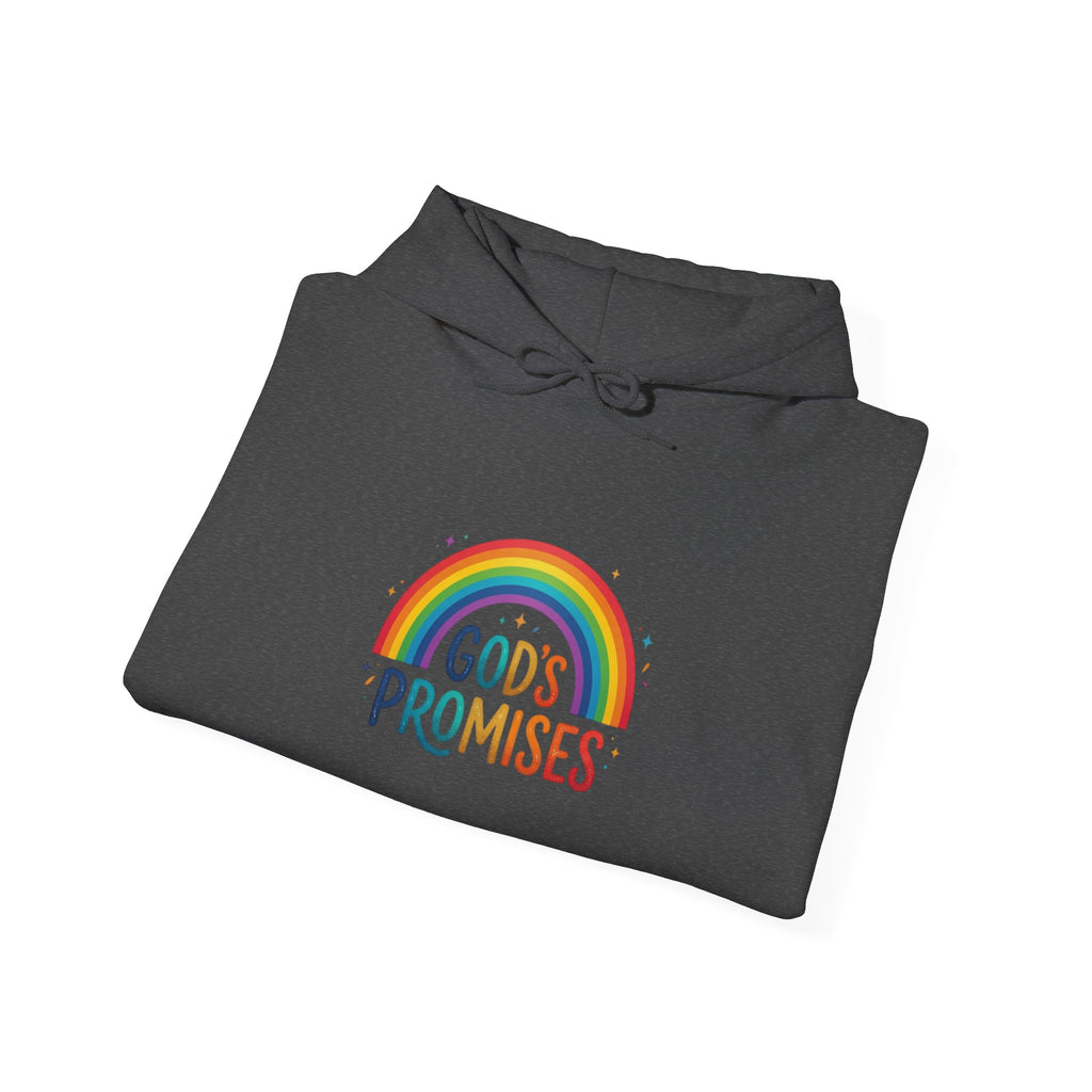 "God's Promises" Rainbow Christian Hoodie