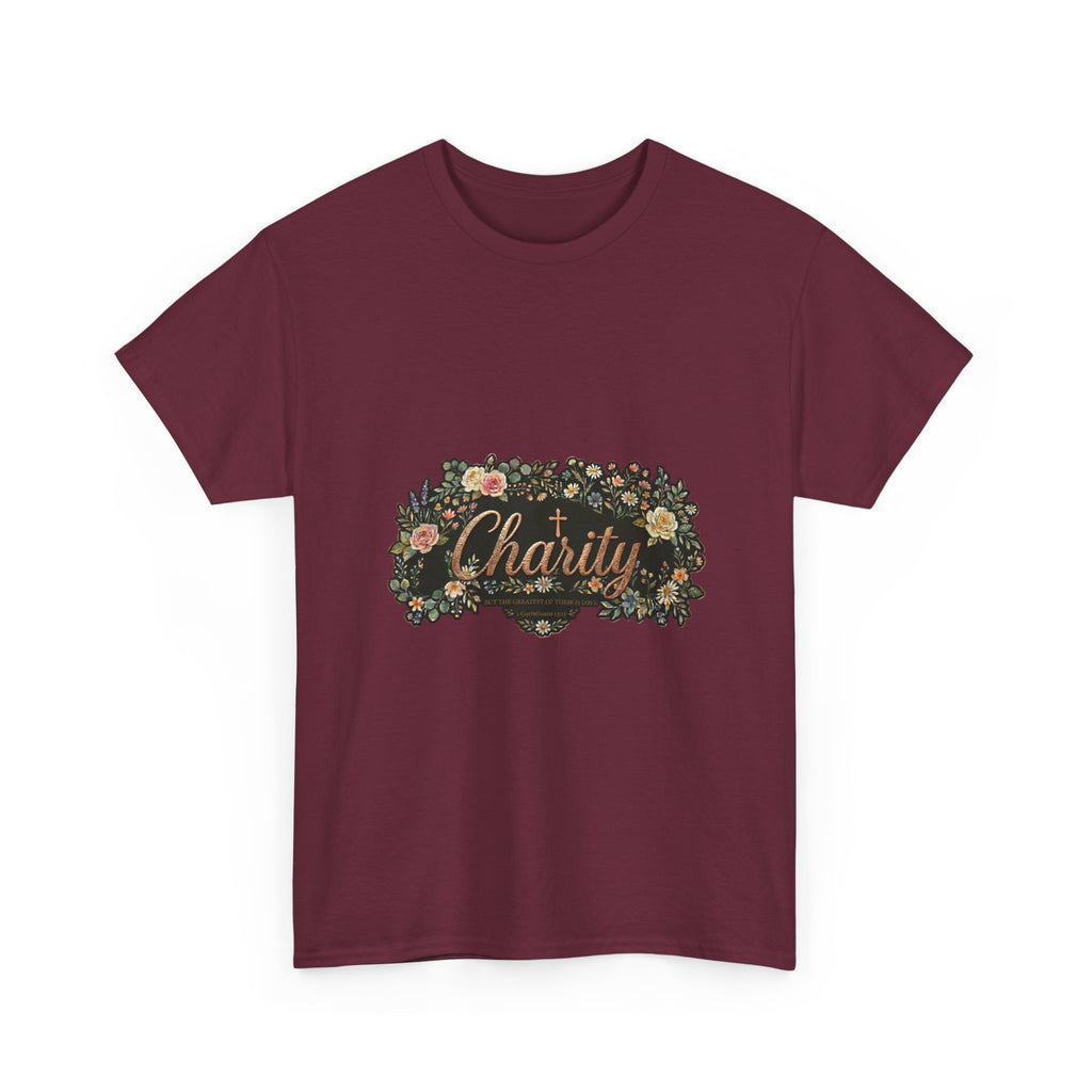 Charity Floral Tee, T-Shirt