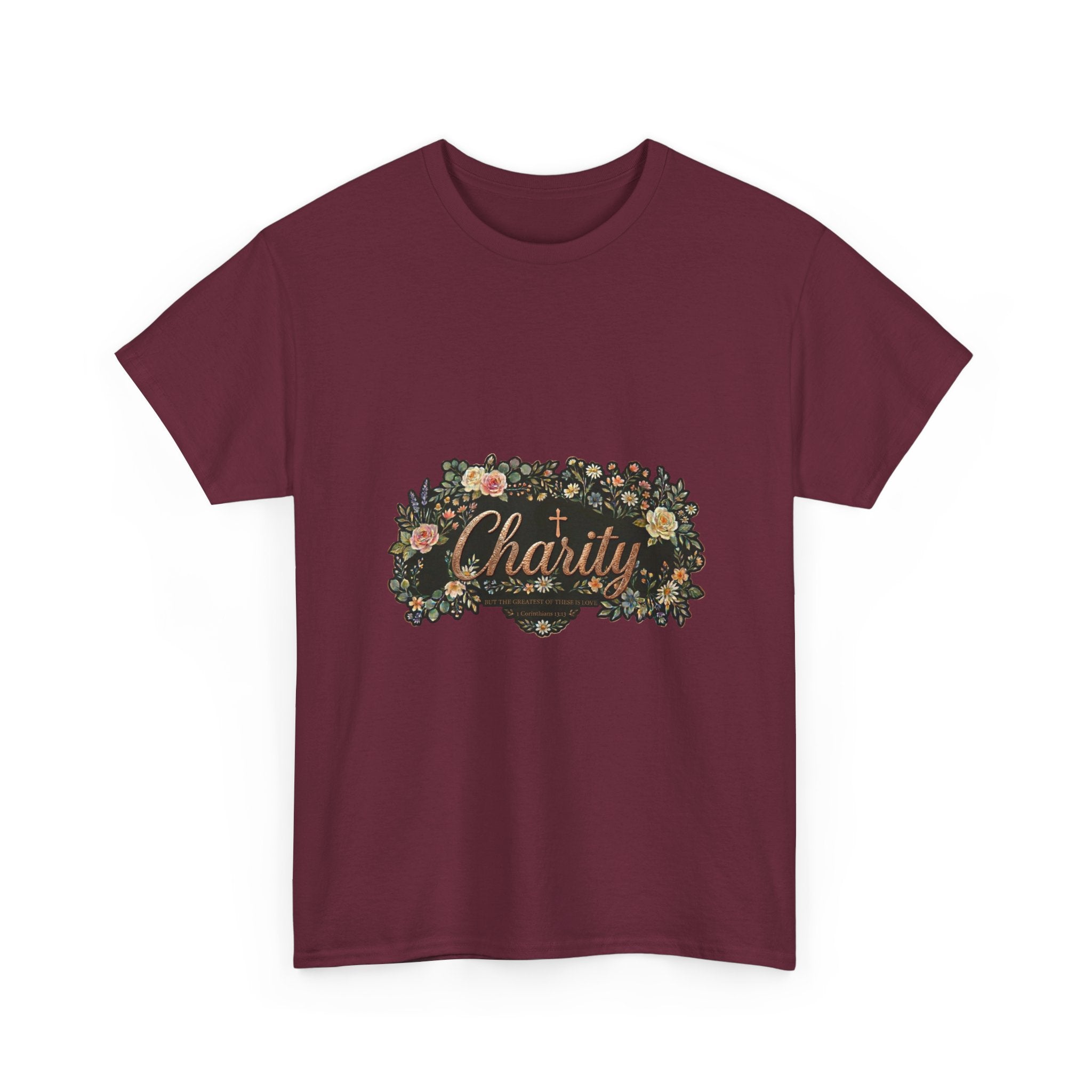 Charity Floral Tee, T-Shirt