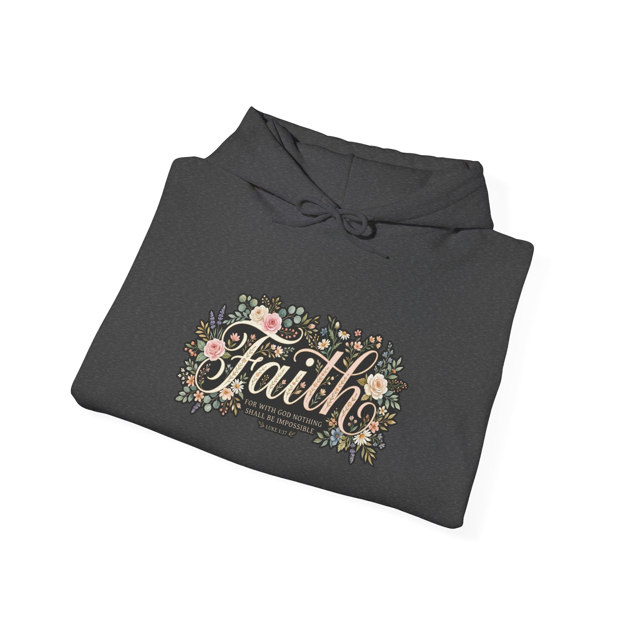 Faith Floral Hoodie