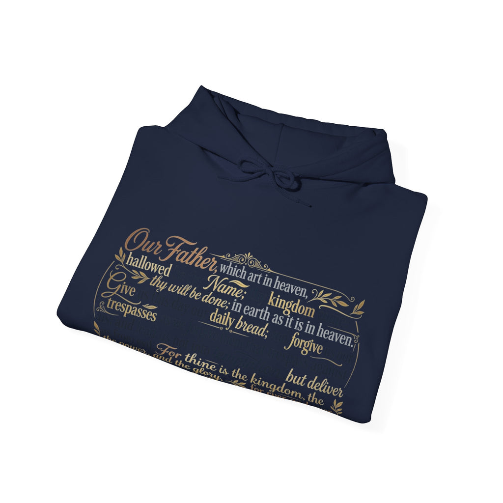 Lord's Prayer Scripture Hoodie | Faith Christian Prayer Pullover