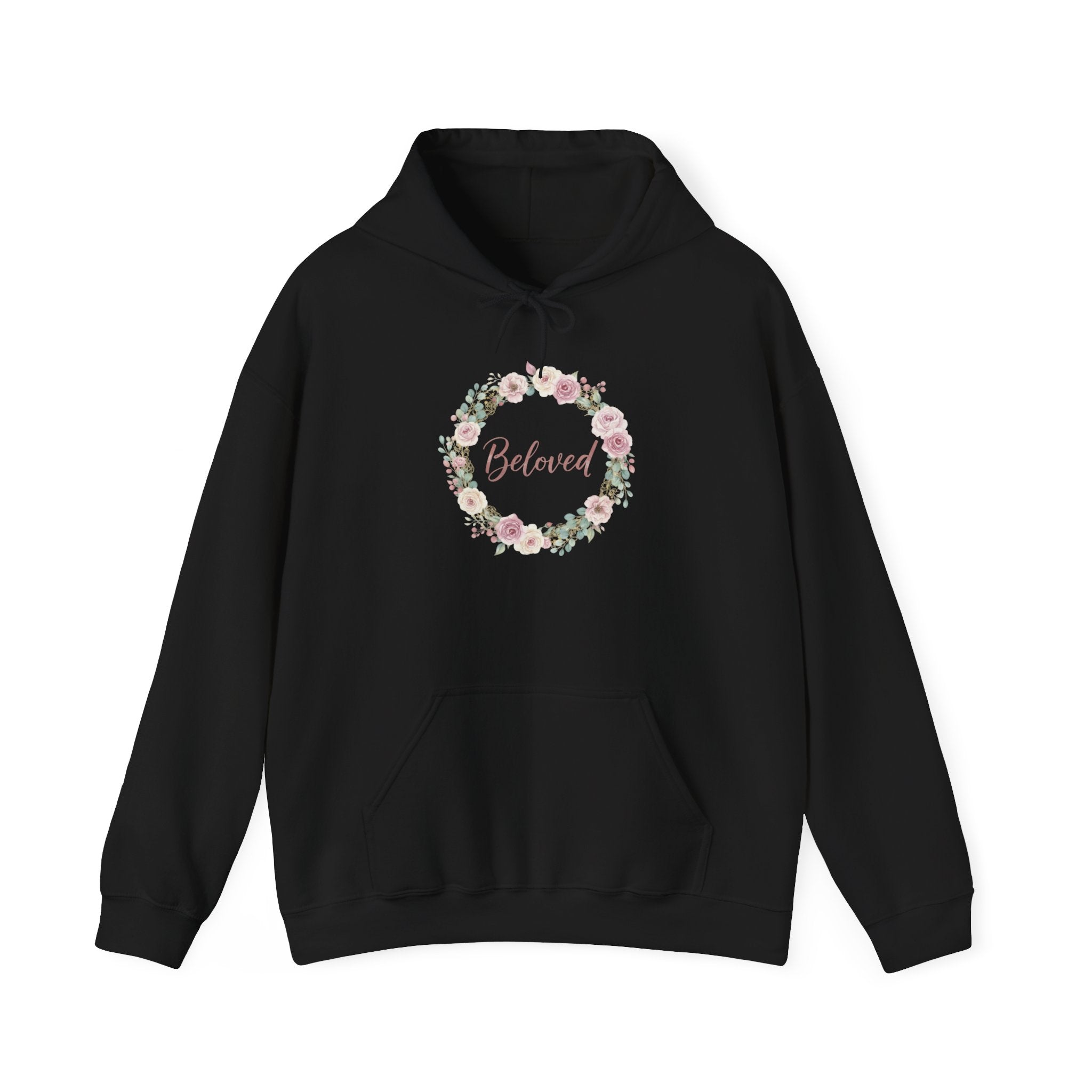 Beloved Floral Wreath Hoodie USA