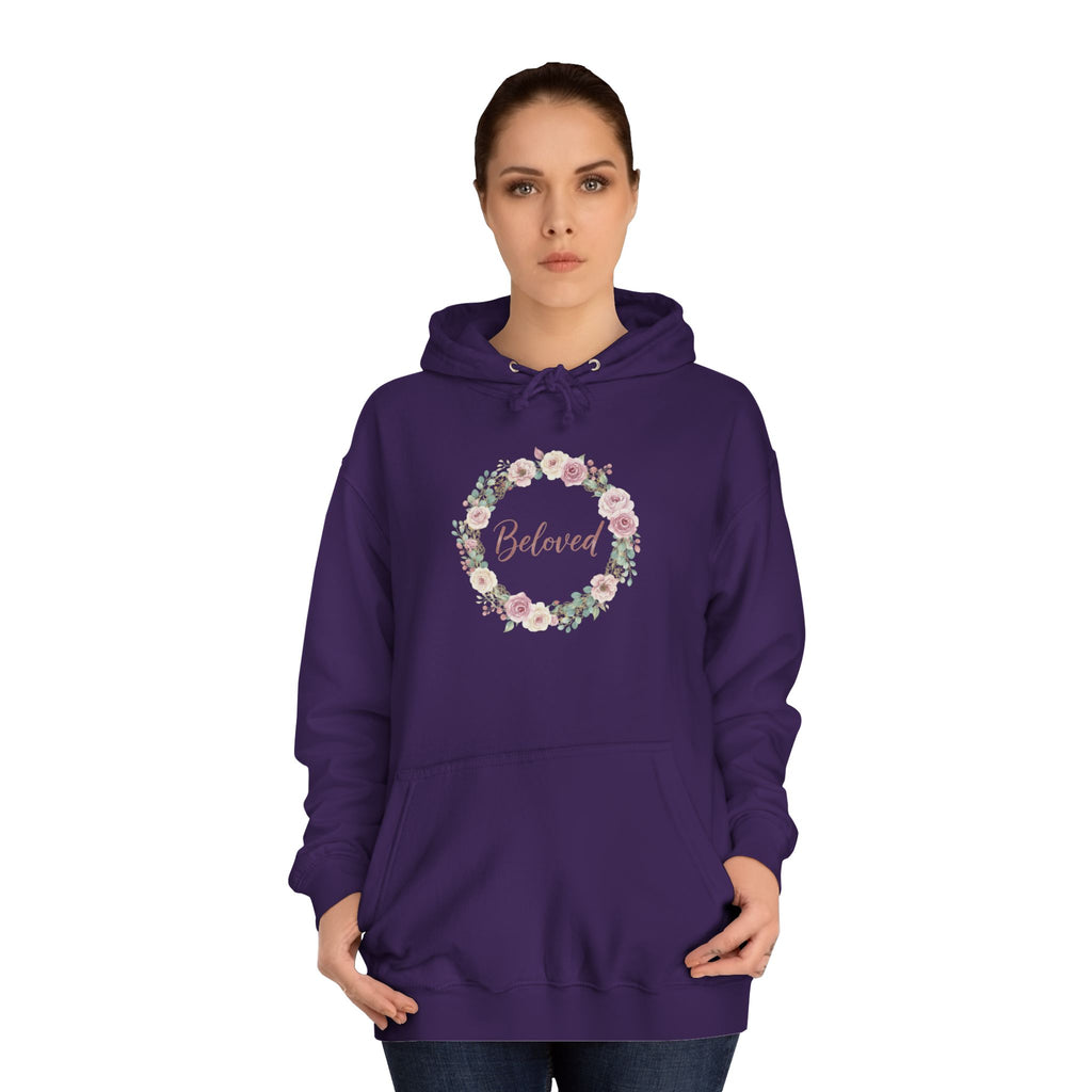 Floral Wreath Beloved Hoodie