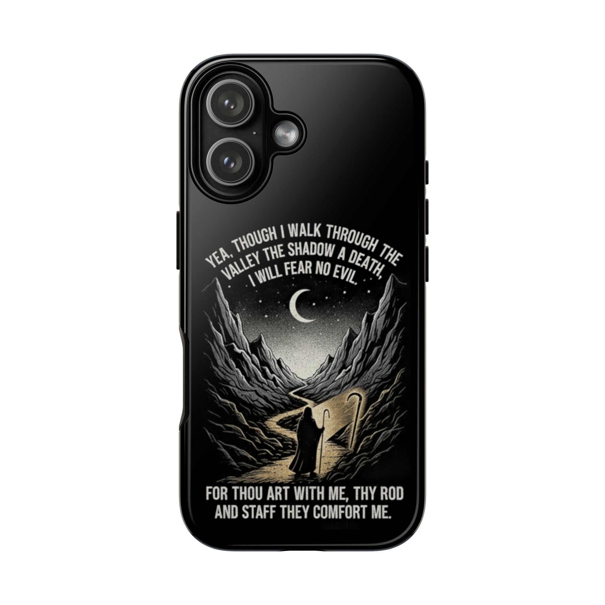 Psalm 23 Shepherd Silhouette phone case | Tough Cases