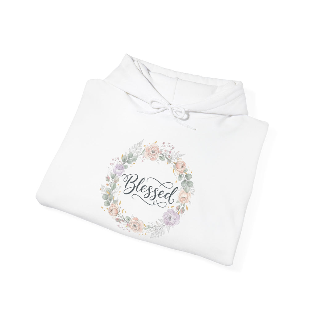 Blessed Floral Hoodie