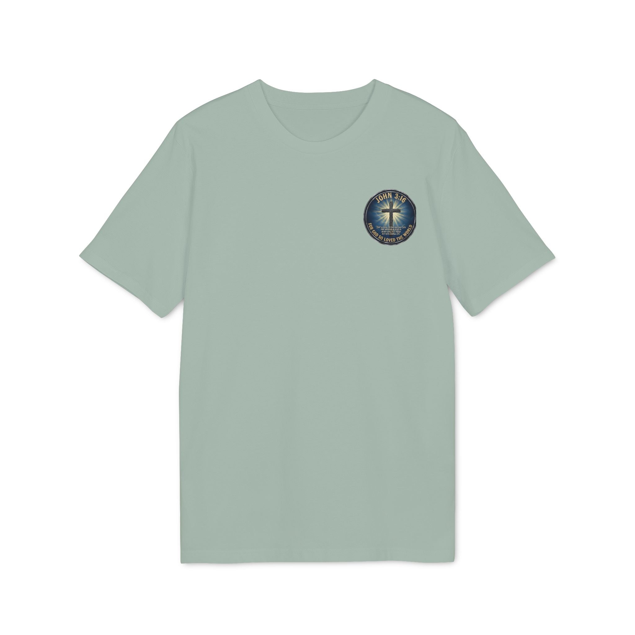 John 3:16 Cross T-shirt | Christian Faith Scripture Tee
