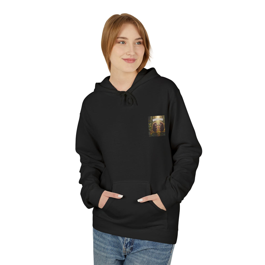 Hedge Hug Hedgehogs Hoodie | Cute Animal Woodland Illustration