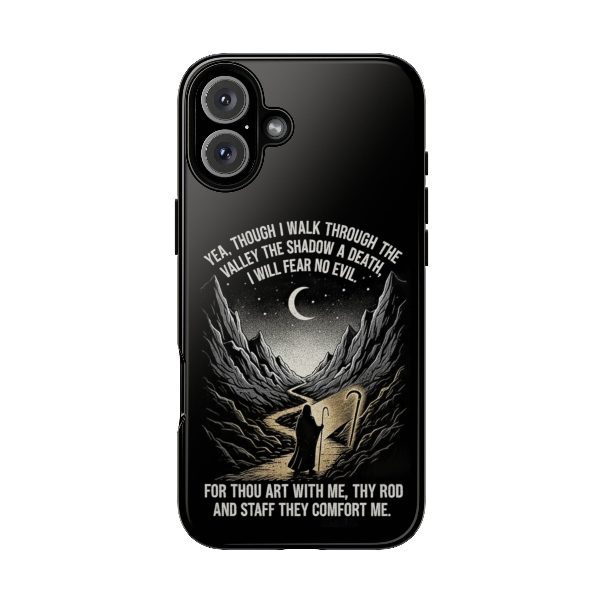 Psalm 23 Shepherd Silhouette phone case | Tough Cases