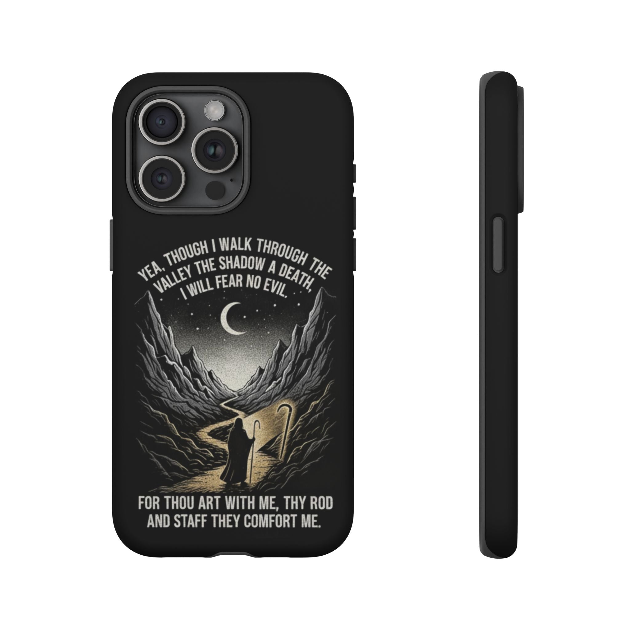 Psalm 23 Shepherd Silhouette phone case | Tough Cases