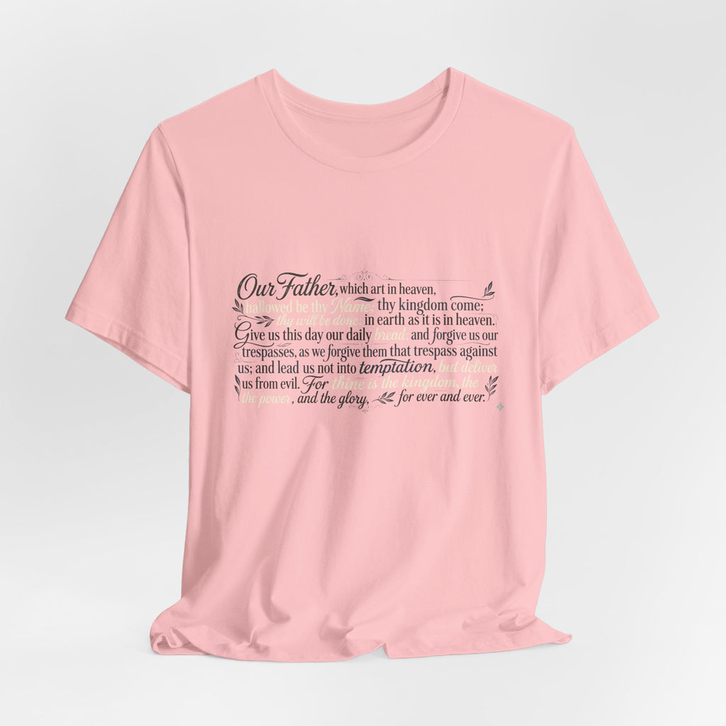 Our Father Prayer T-Shirt - Lord's Prayer Tee