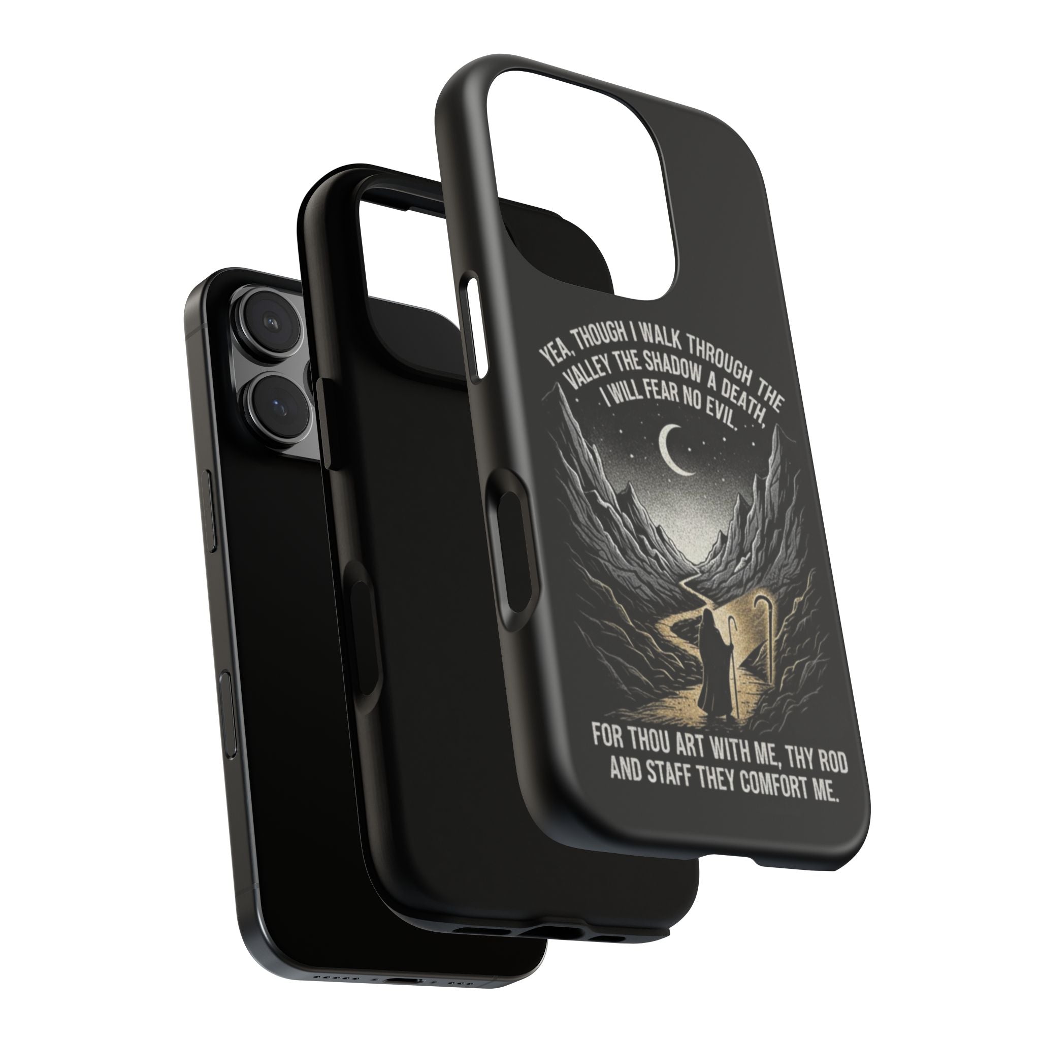 Psalm 23 Shepherd Silhouette phone case | Tough Cases
