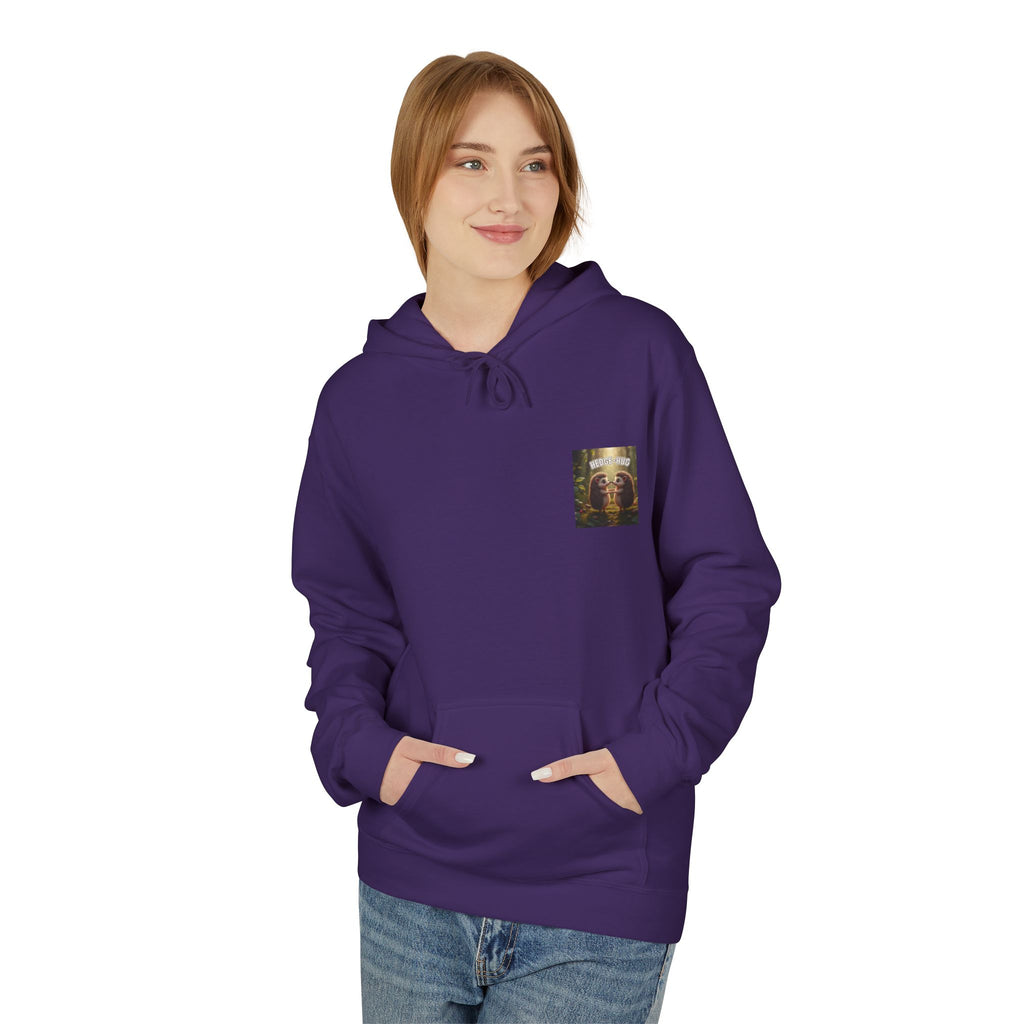 Hedge Hug Hedgehogs Hoodie | Cute Animal Woodland Illustration