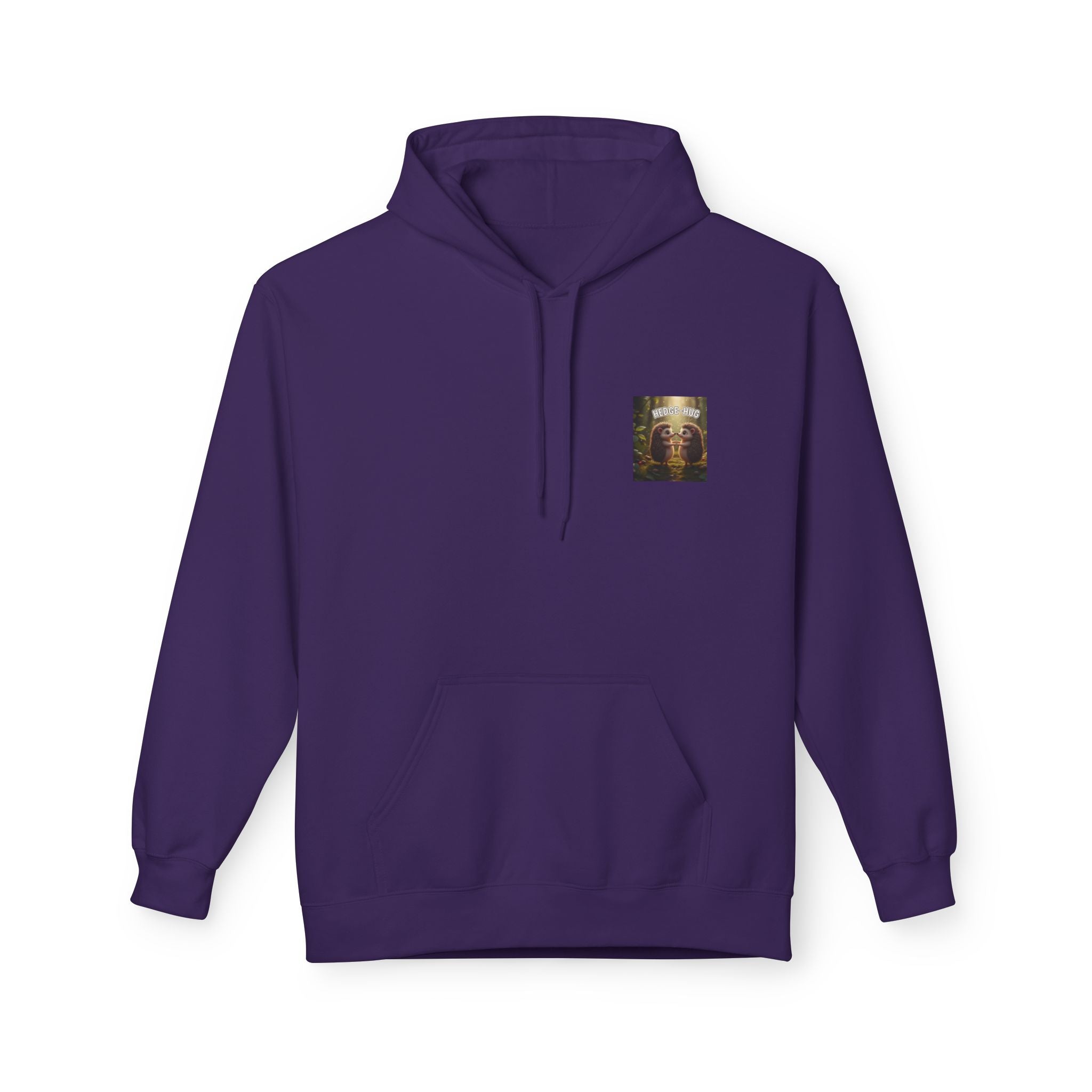Hedge Hug Hedgehogs Hoodie | Cute Animal Woodland Illustration