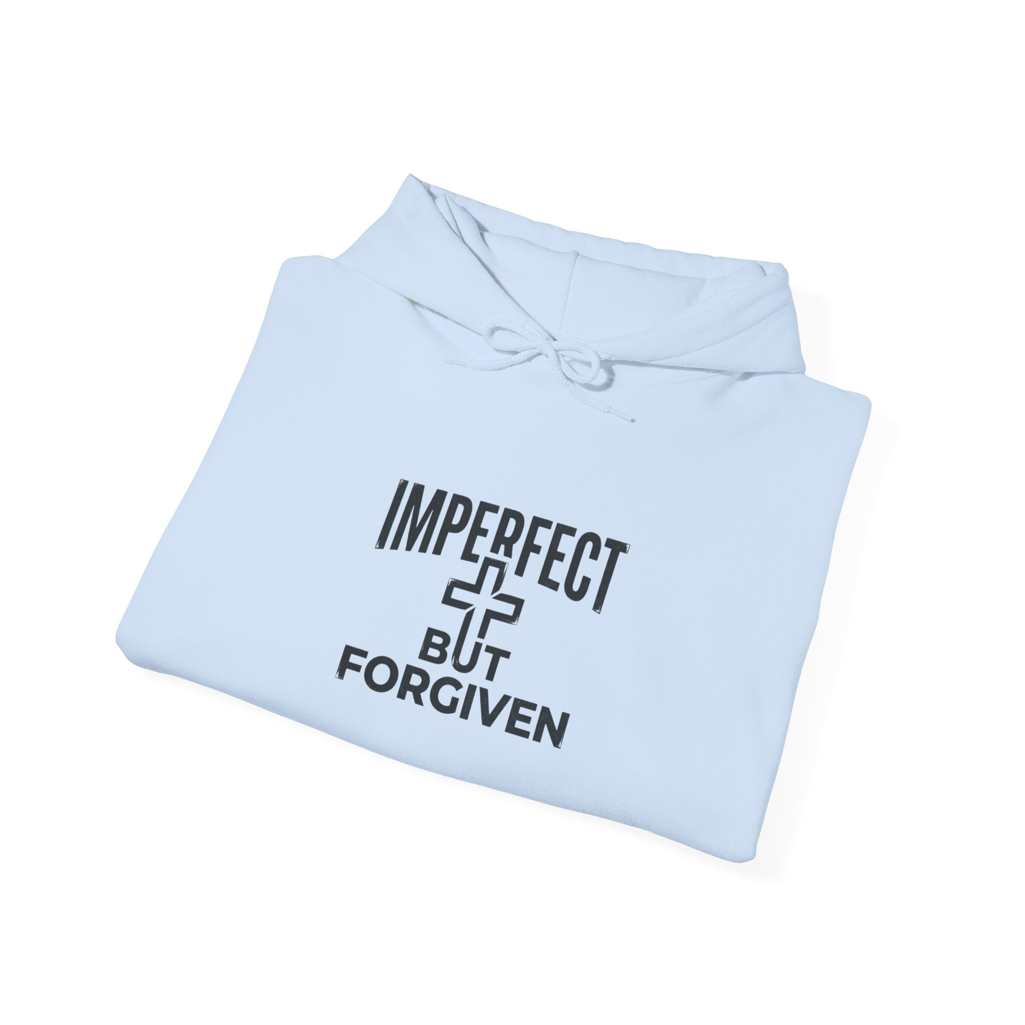 Imperfect But Forgiven Hoodie — Christian Faith hoodie