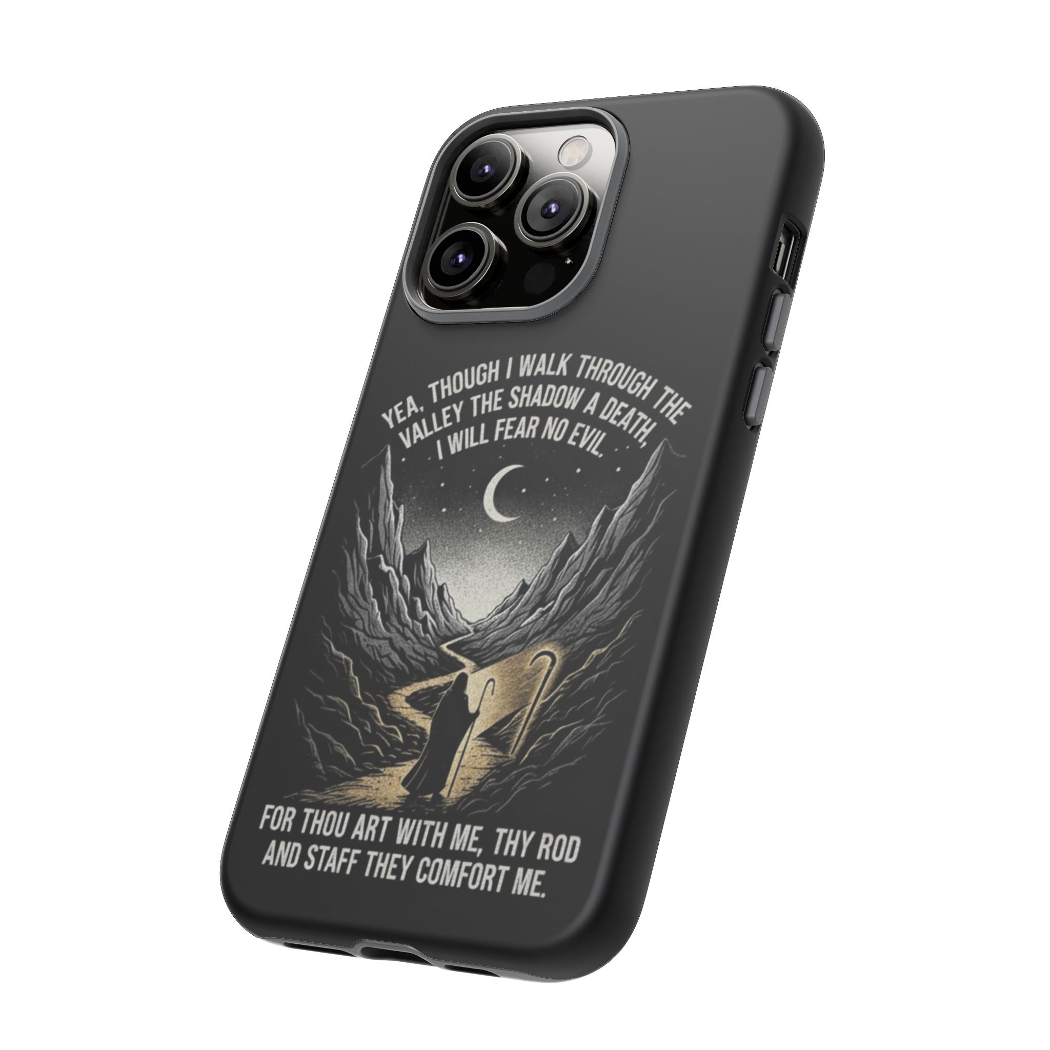 Psalm 23 Shepherd Silhouette phone case | Tough Cases