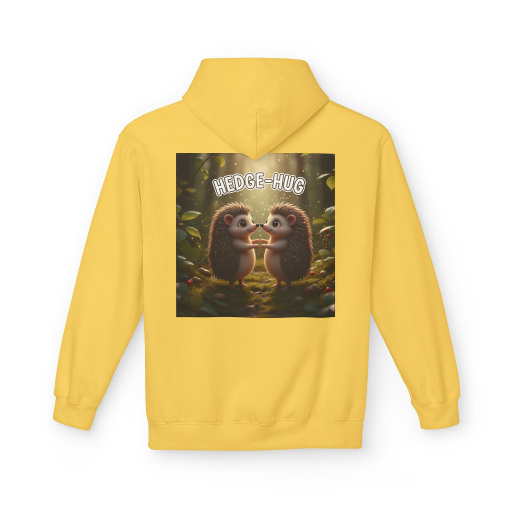 Hedge Hug Hedgehogs Hoodie | Cute Animal Woodland Illustration