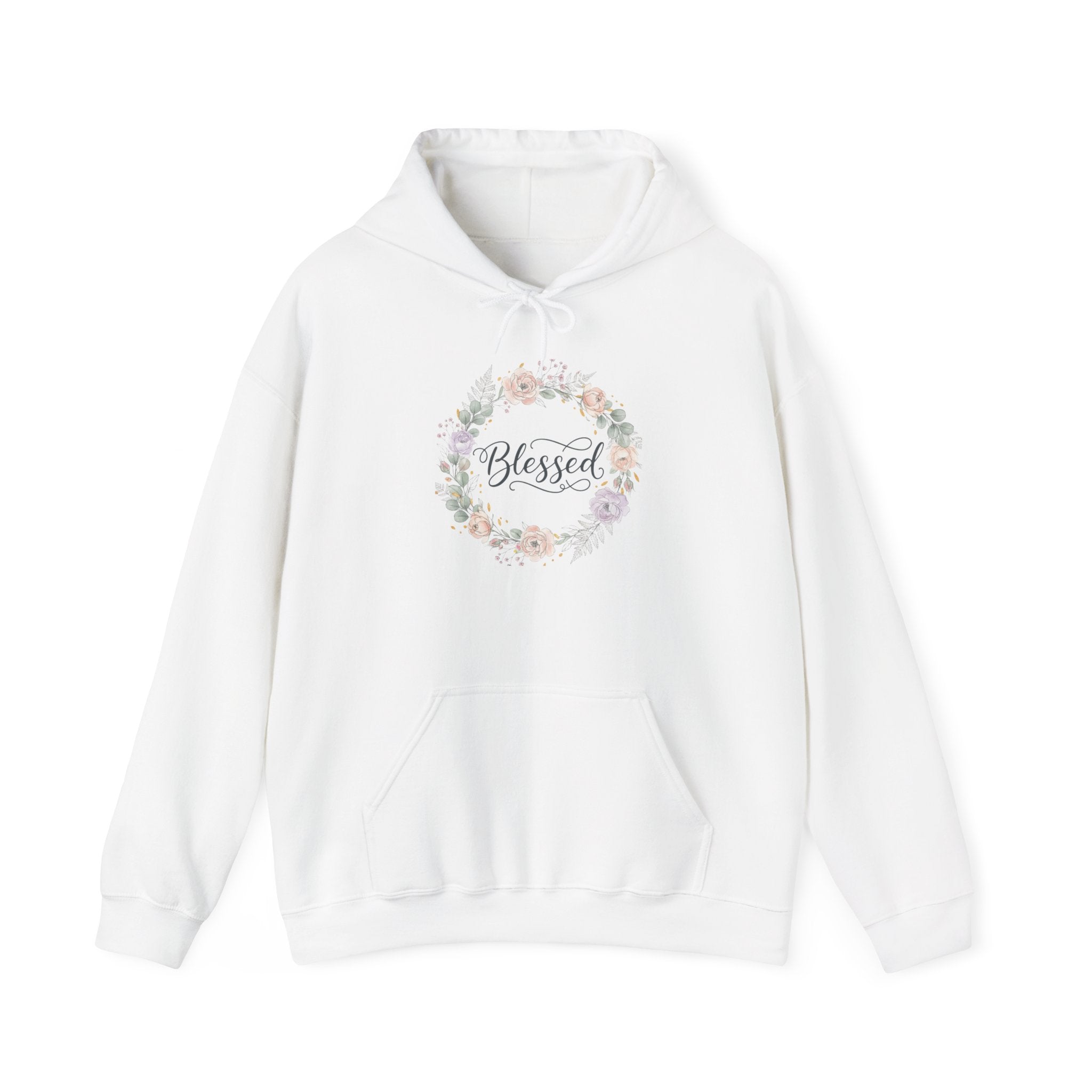 Blessed Floral Hoodie