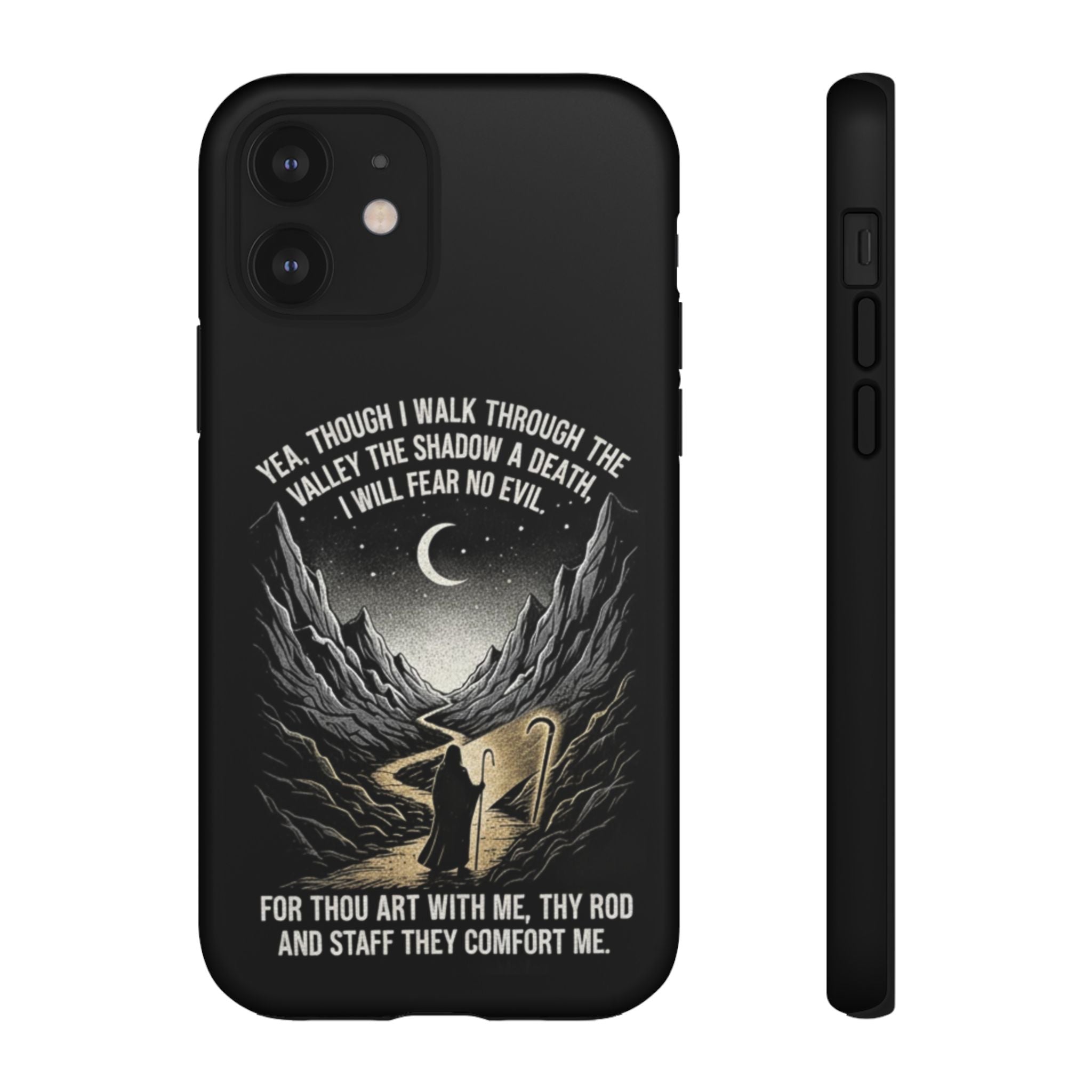 Psalm 23 Shepherd Silhouette phone case | Tough Cases