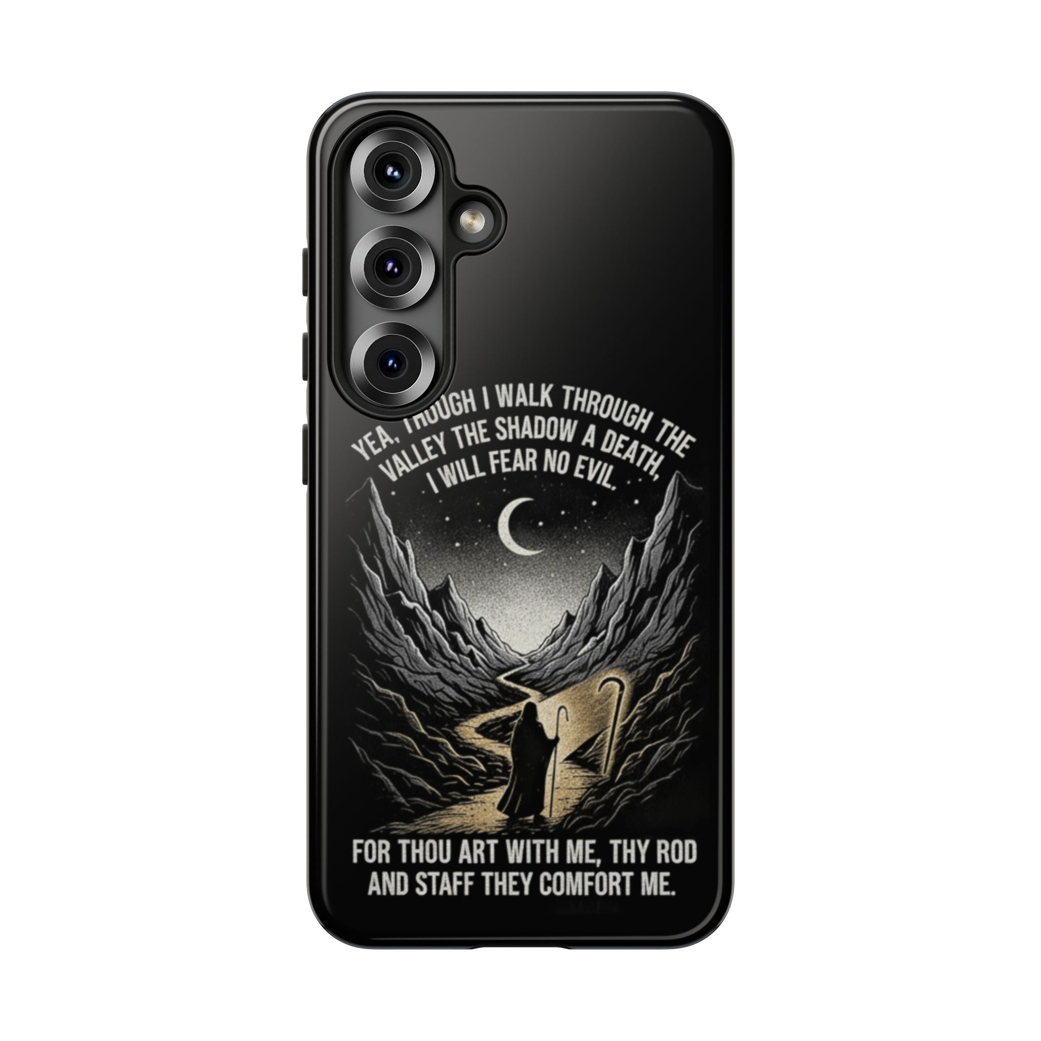 Psalm 23 Shepherd Silhouette phone case | Tough Cases