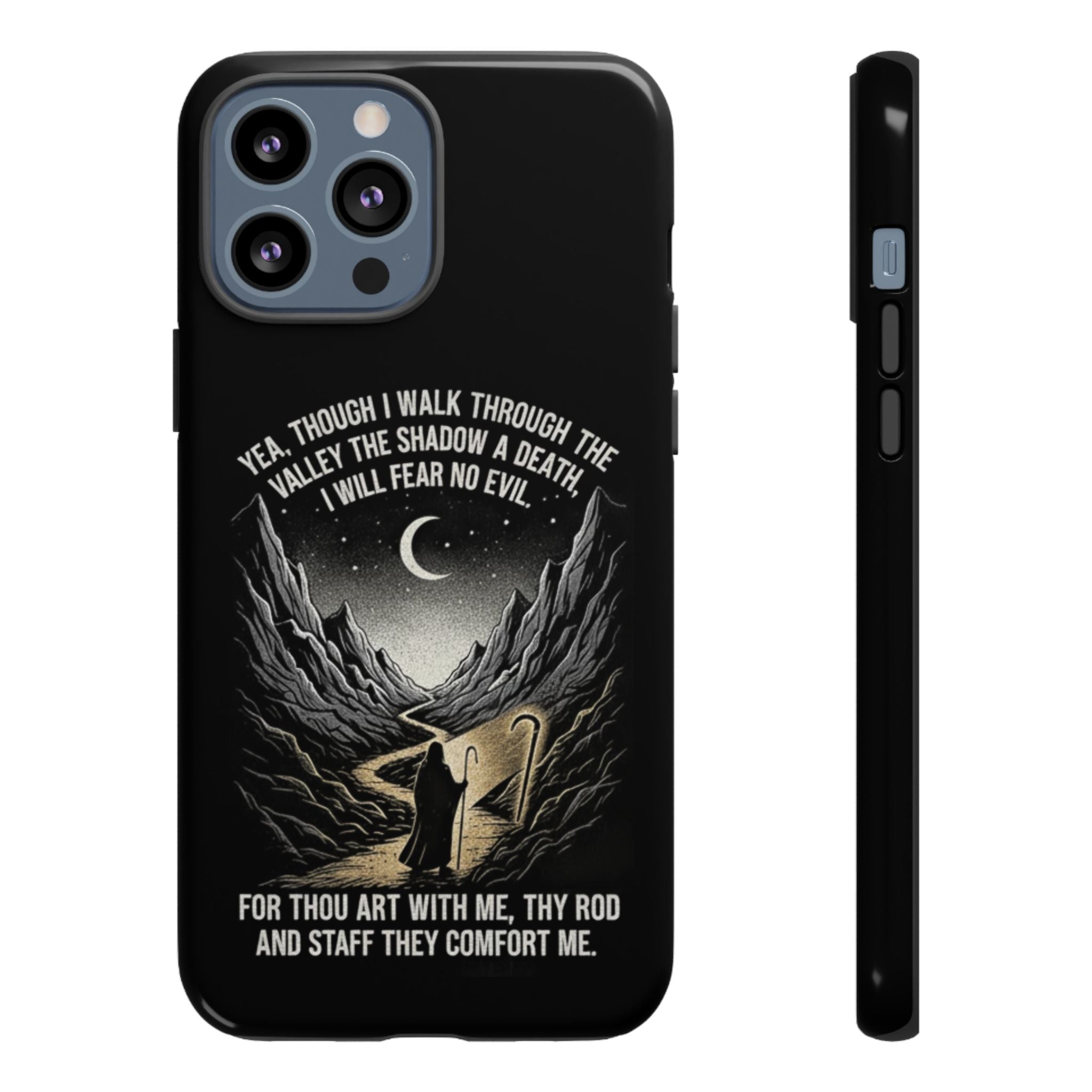 Psalm 23 Shepherd Silhouette phone case | Tough Cases
