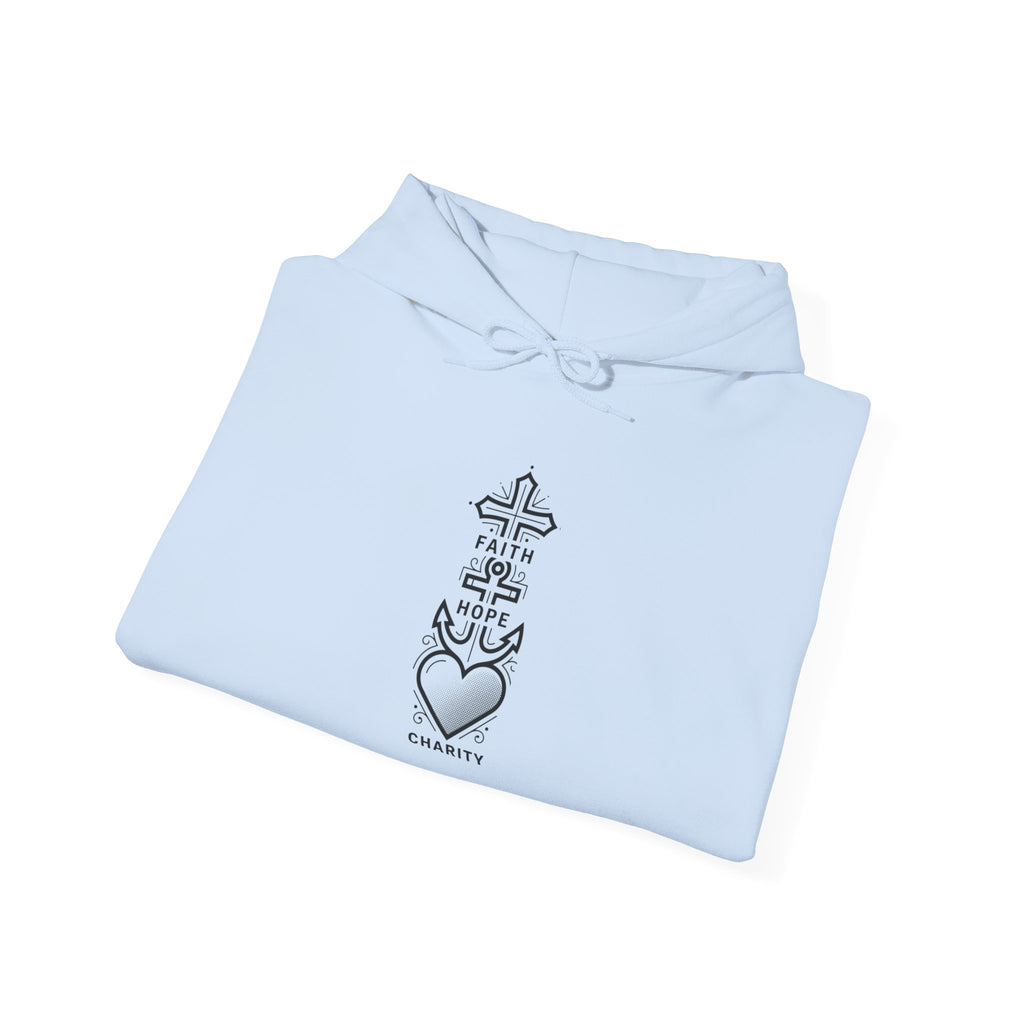 Faith, Hope and Charity Hoody