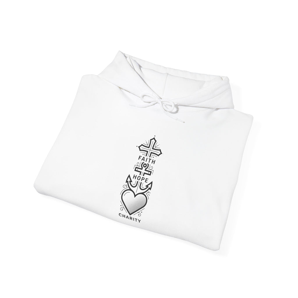 Faith, Hope and Charity Hoody