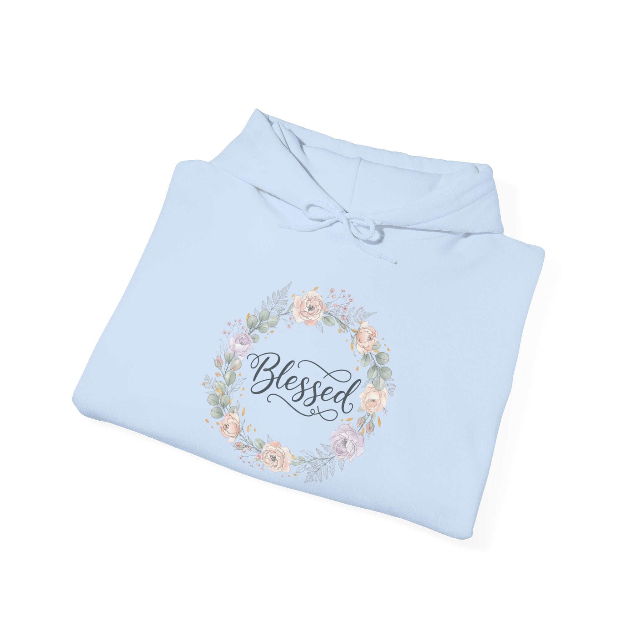 Blessed Floral Hoodie