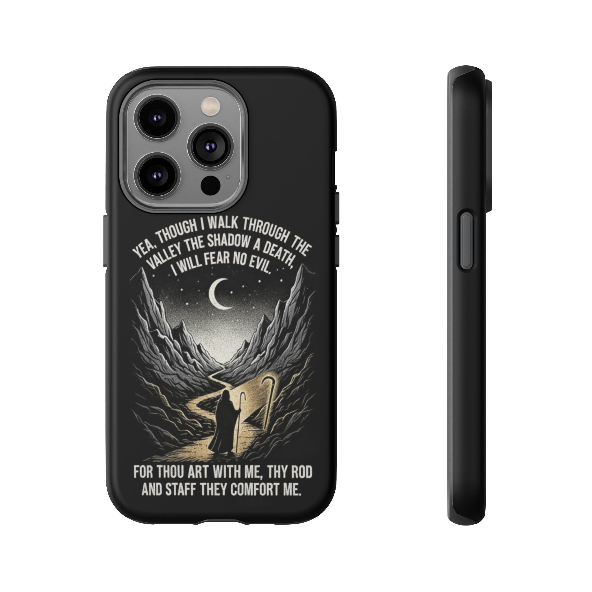 Psalm 23 Shepherd Silhouette phone case | Tough Cases