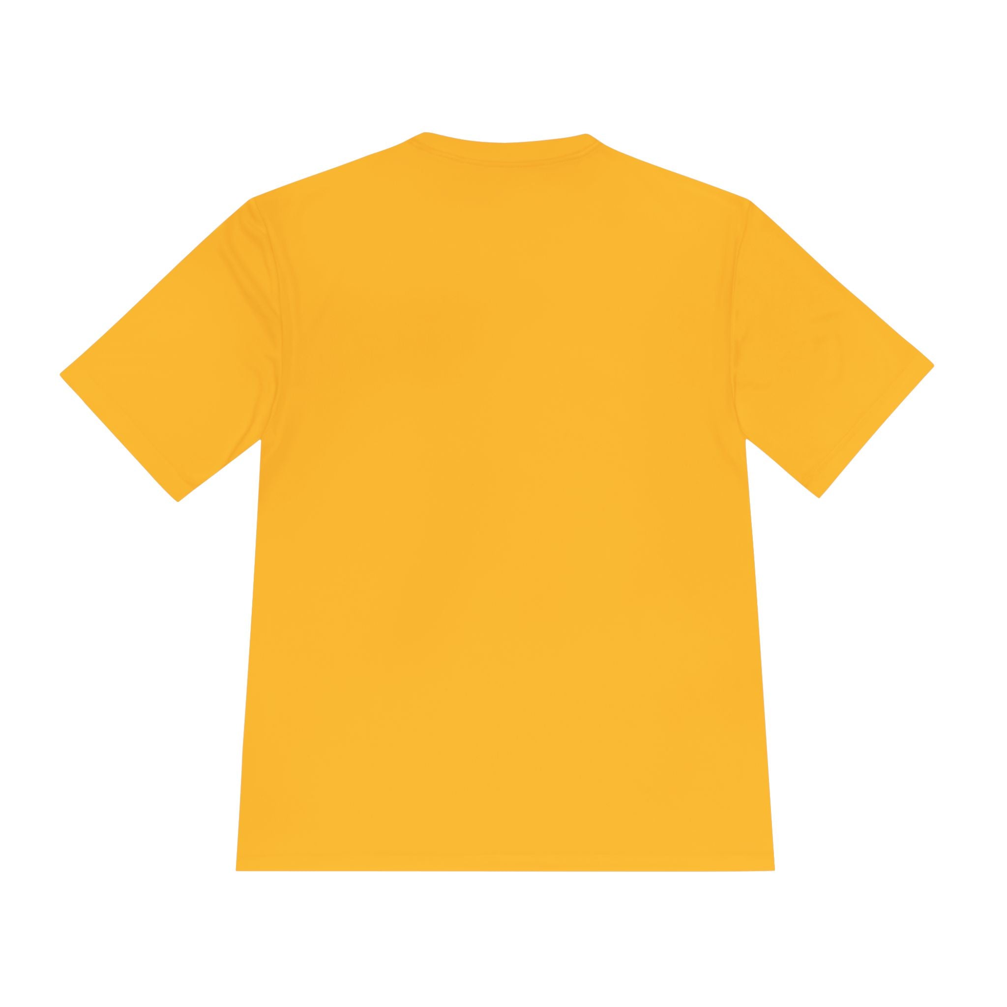 Moisture-Wicking Tee — Minimal "Just Play" Athletic Shirt