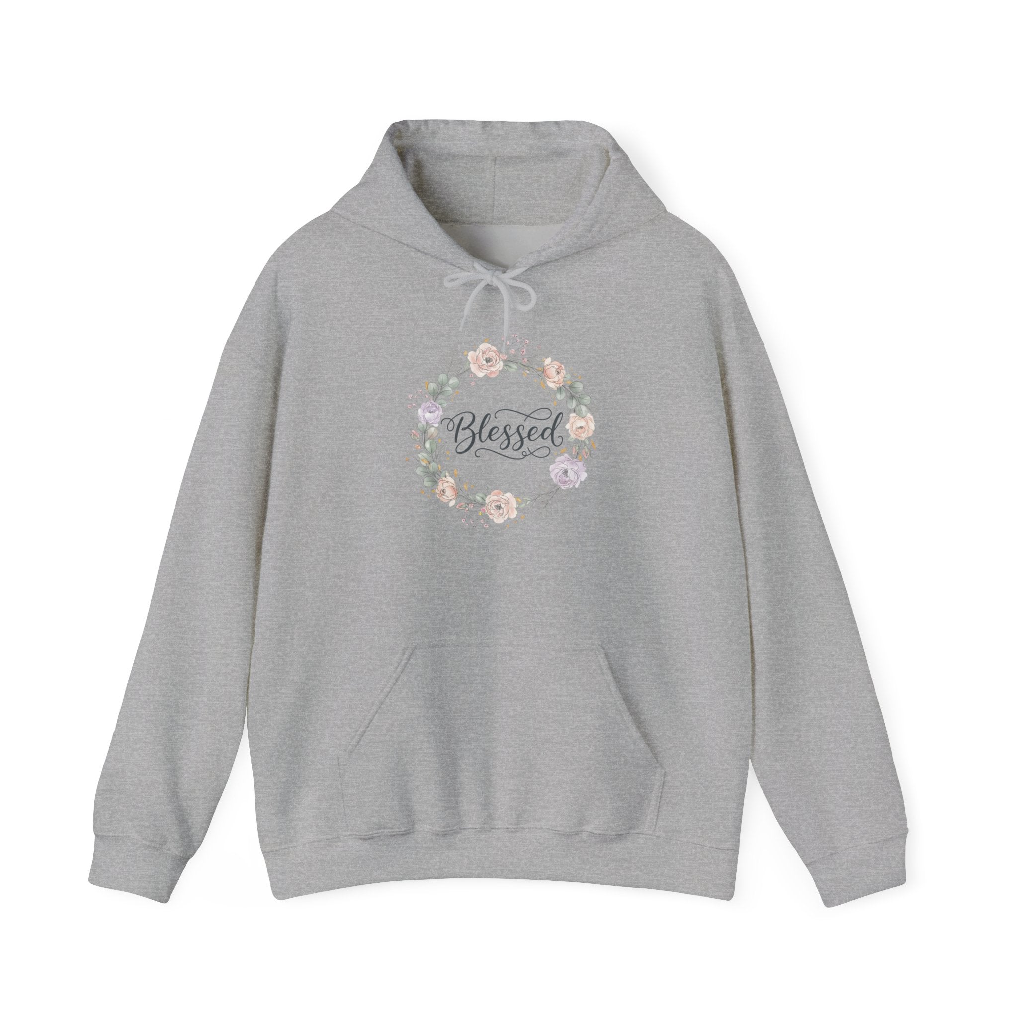 Blessed Floral Hoodie