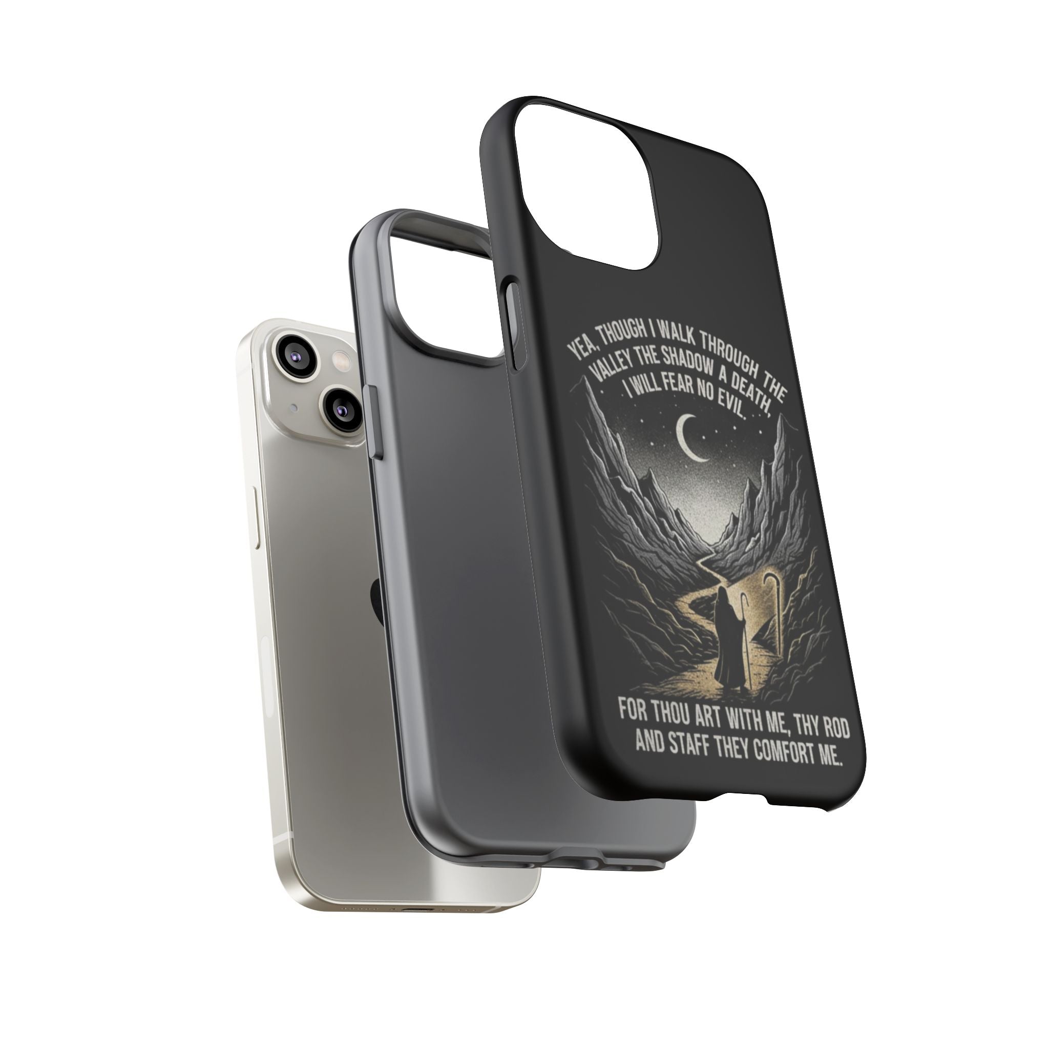 Psalm 23 Shepherd Silhouette phone case | Tough Cases