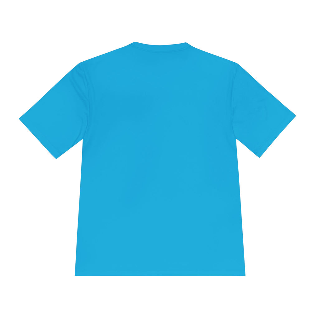 Moisture-Wicking Tee — Minimal "Just Play" Athletic Shirt